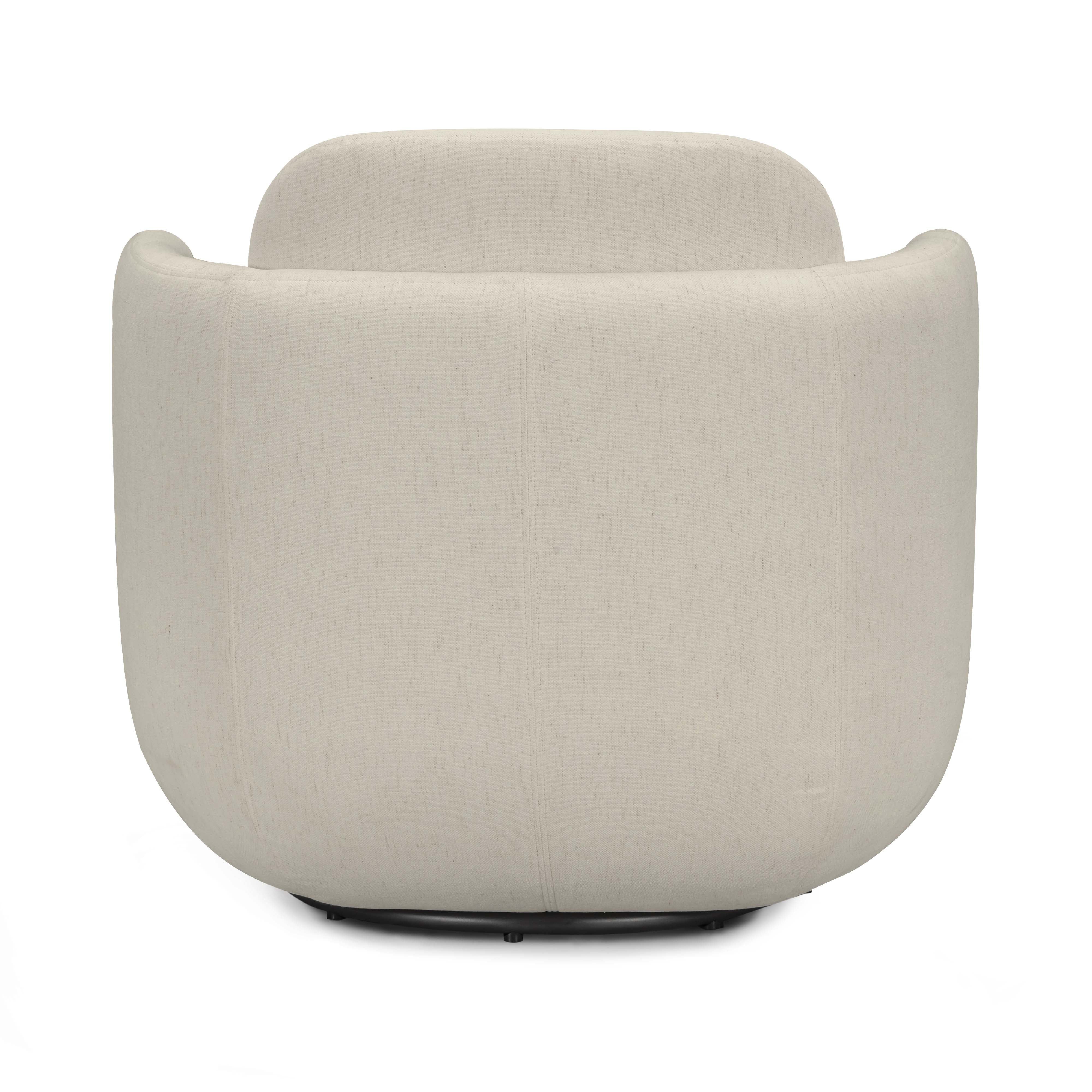 Wolfie Performance Chenille Swivel Accent Chair
