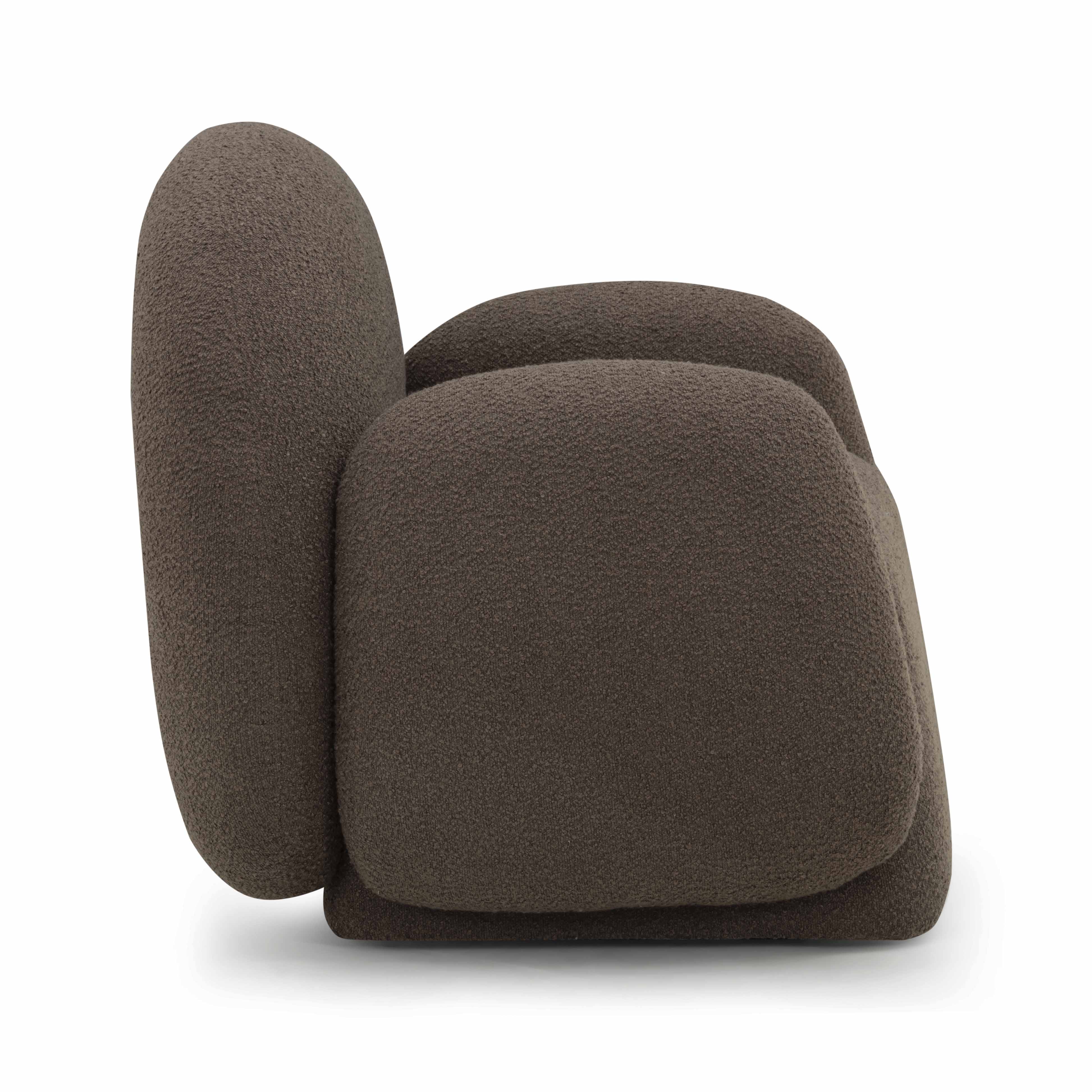 Marius Contract-Grade Boucle Accent Chair