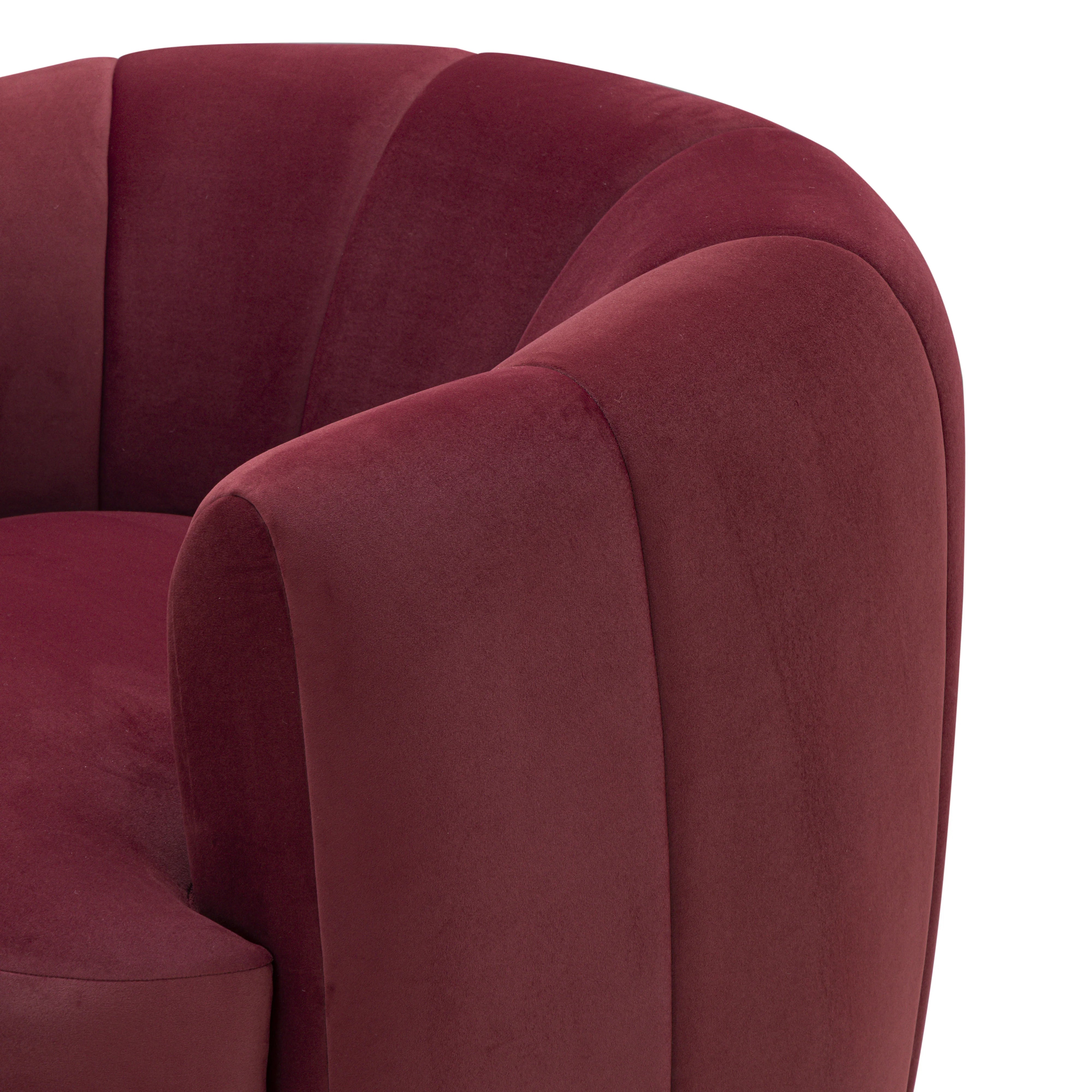 Jasmine Performance Velvet Swivel Accent Chair