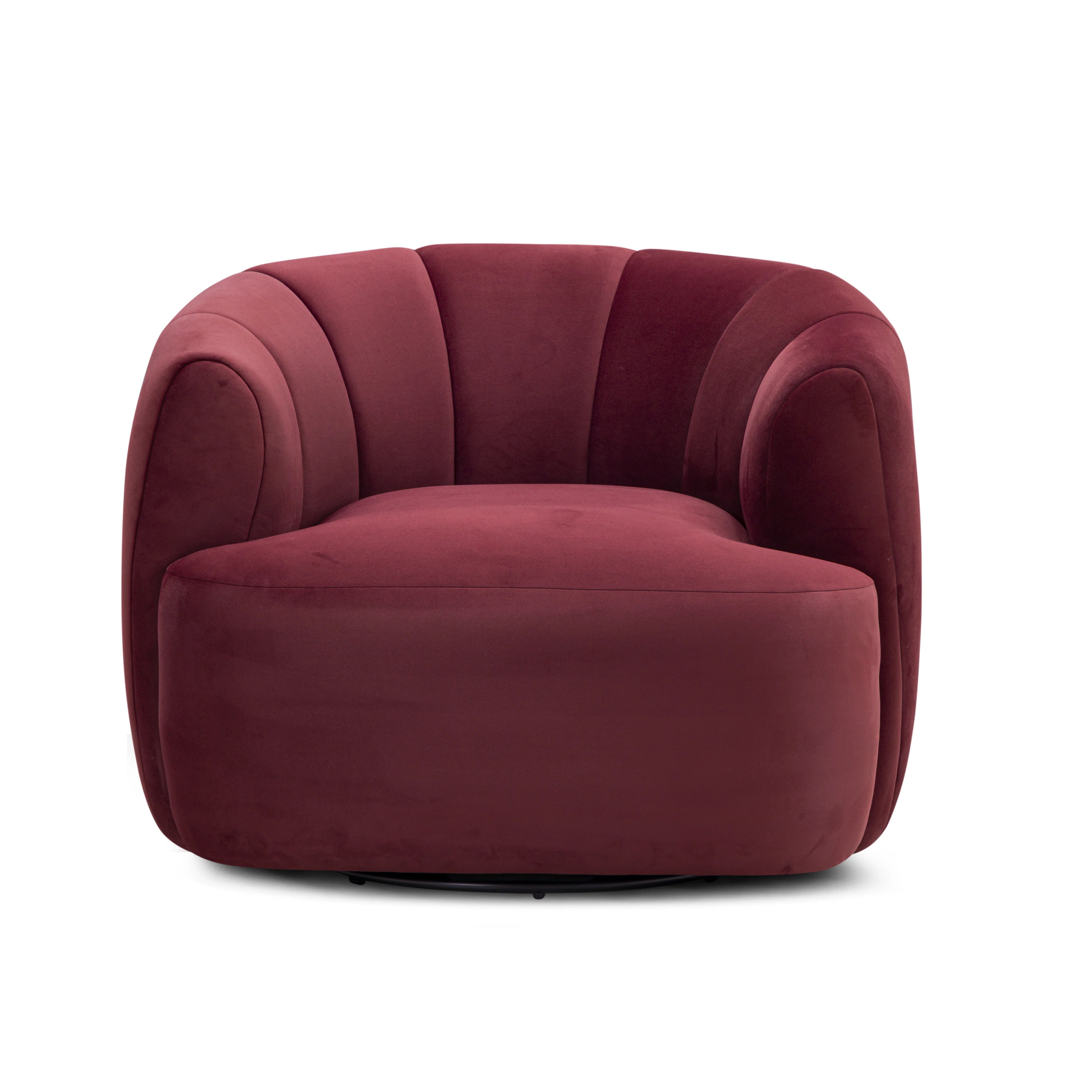 Jasmine Performance Velvet Swivel Accent Chair