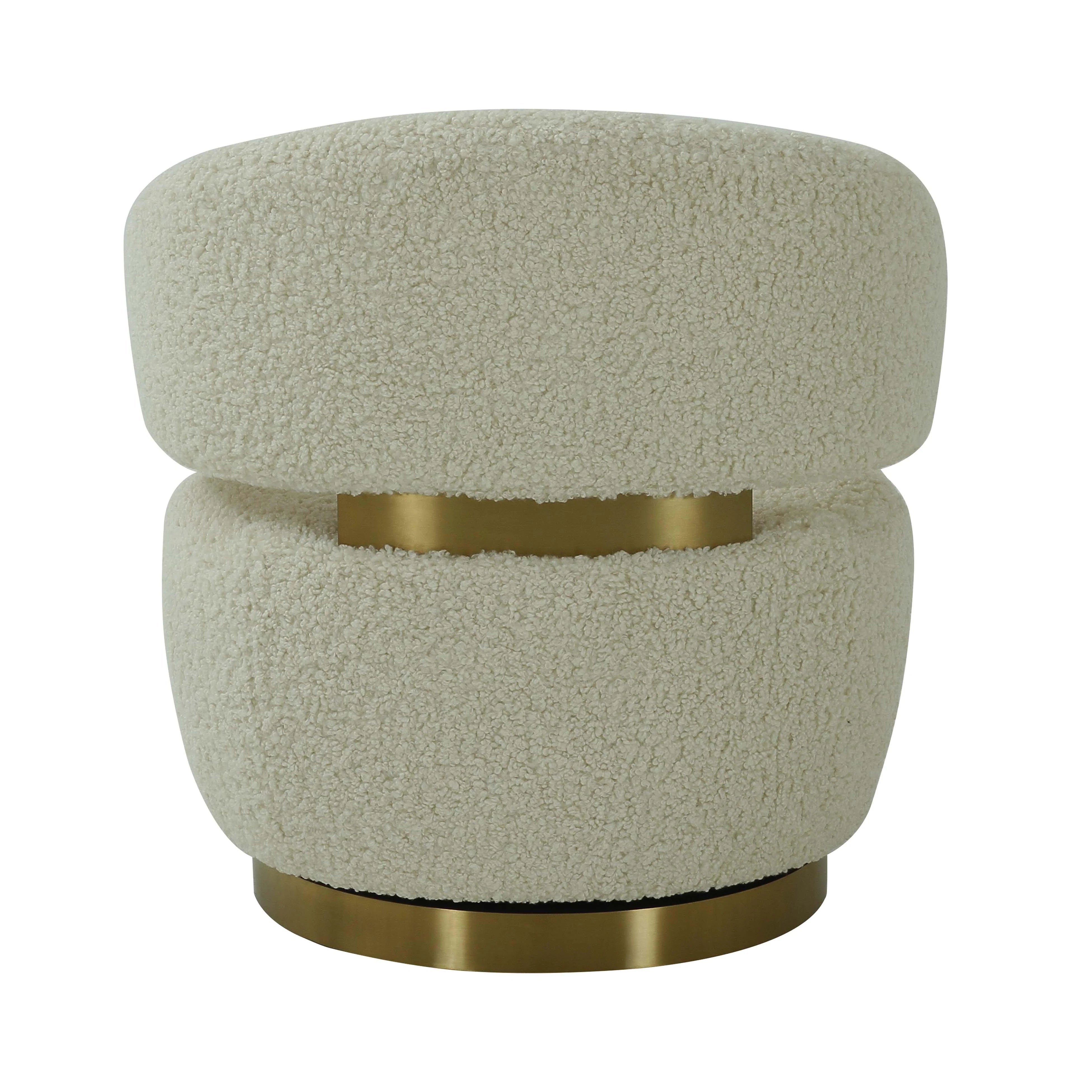 Chaise Austin en fausse peau de mouton