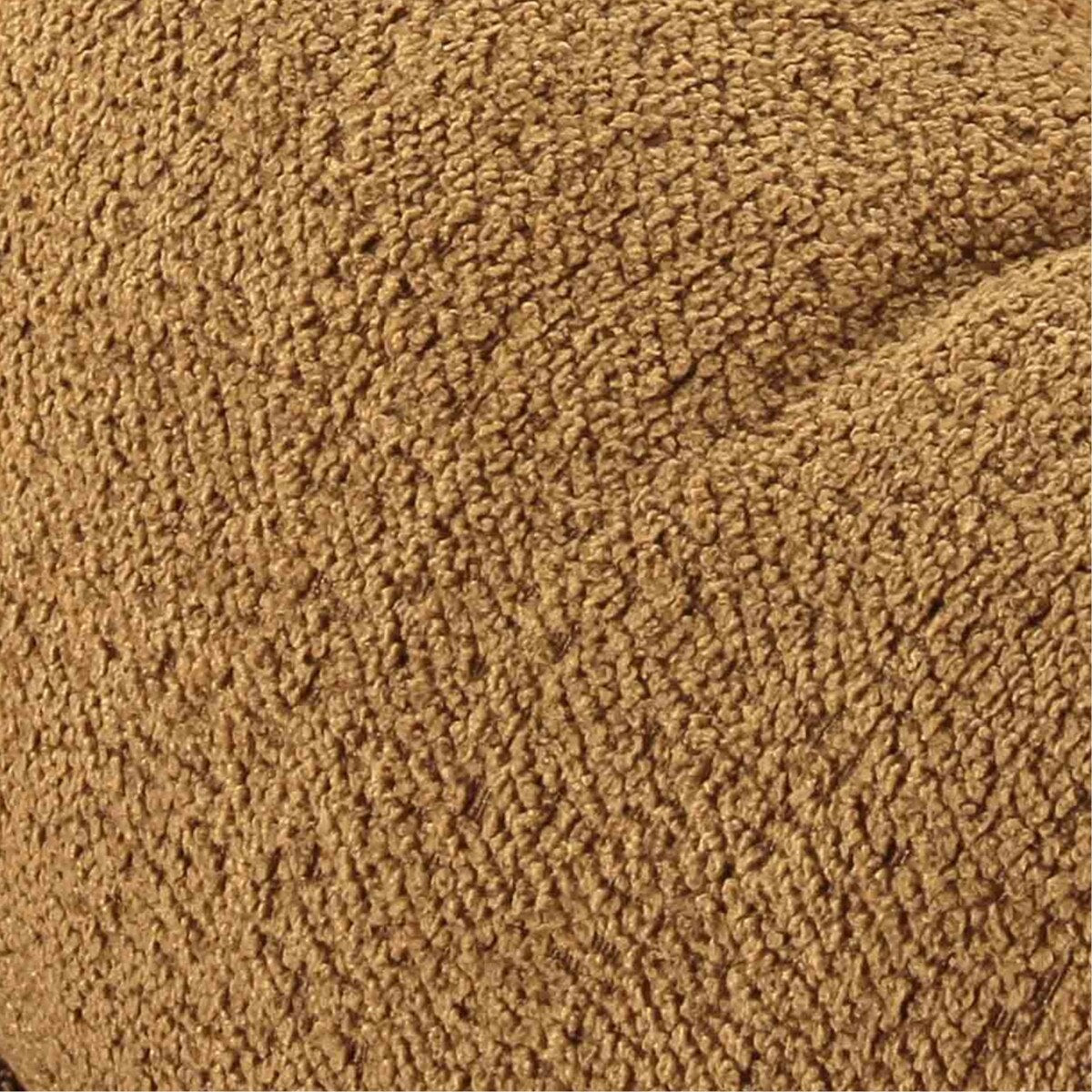 Fauteuil d'appoint bouclé Misty Brown