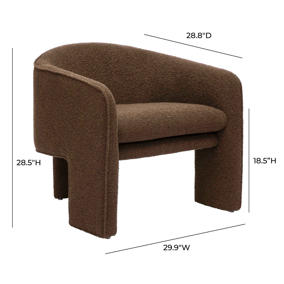 Marla Performance Boucle Accent Chair