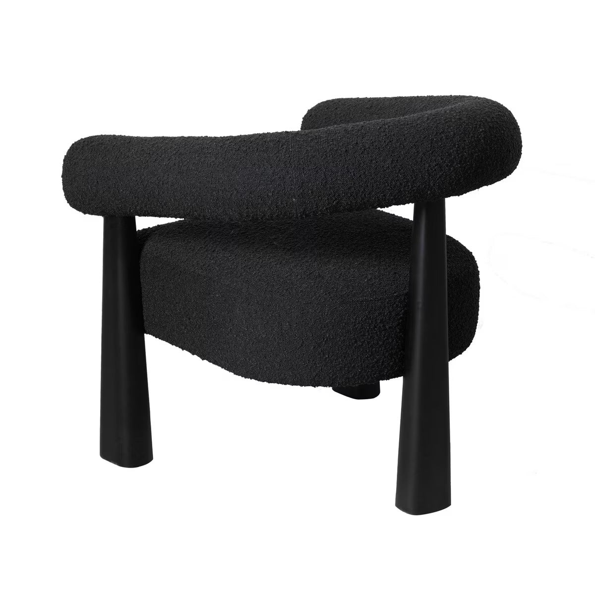 Fauteuil d'appoint Performance Boucle Spara noir