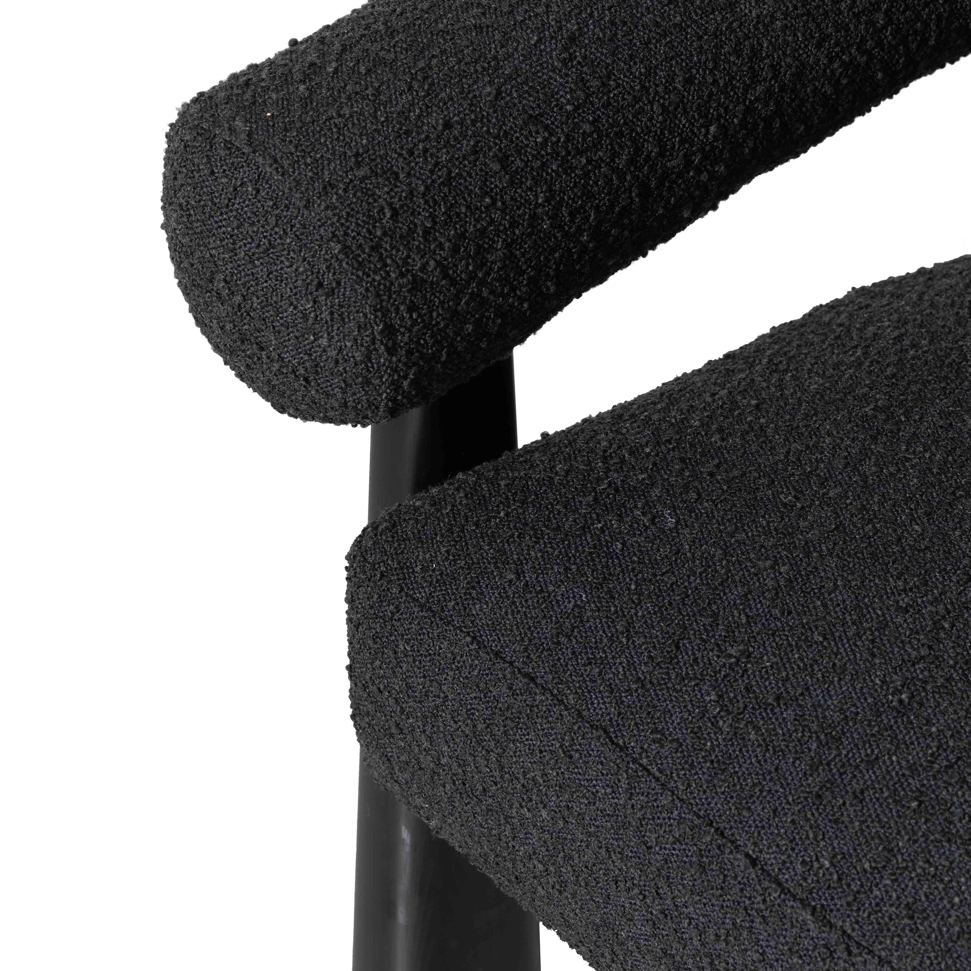 Fauteuil d'appoint Performance Boucle Spara crème