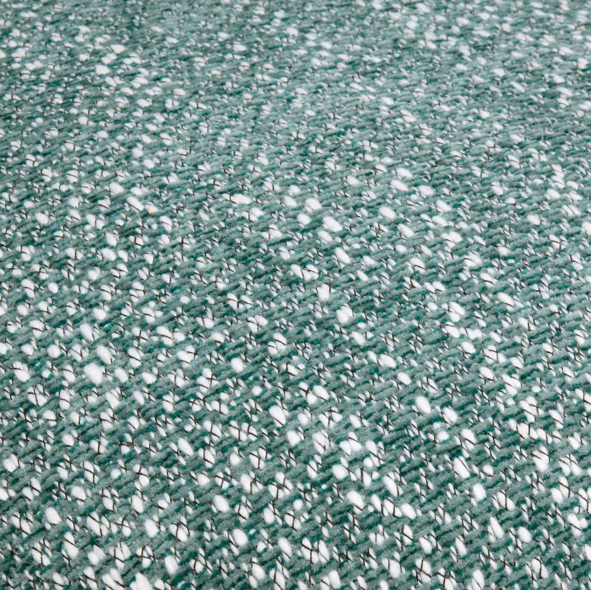 Chaise d'appoint en tissu haute performance Nubby Teal de Manu