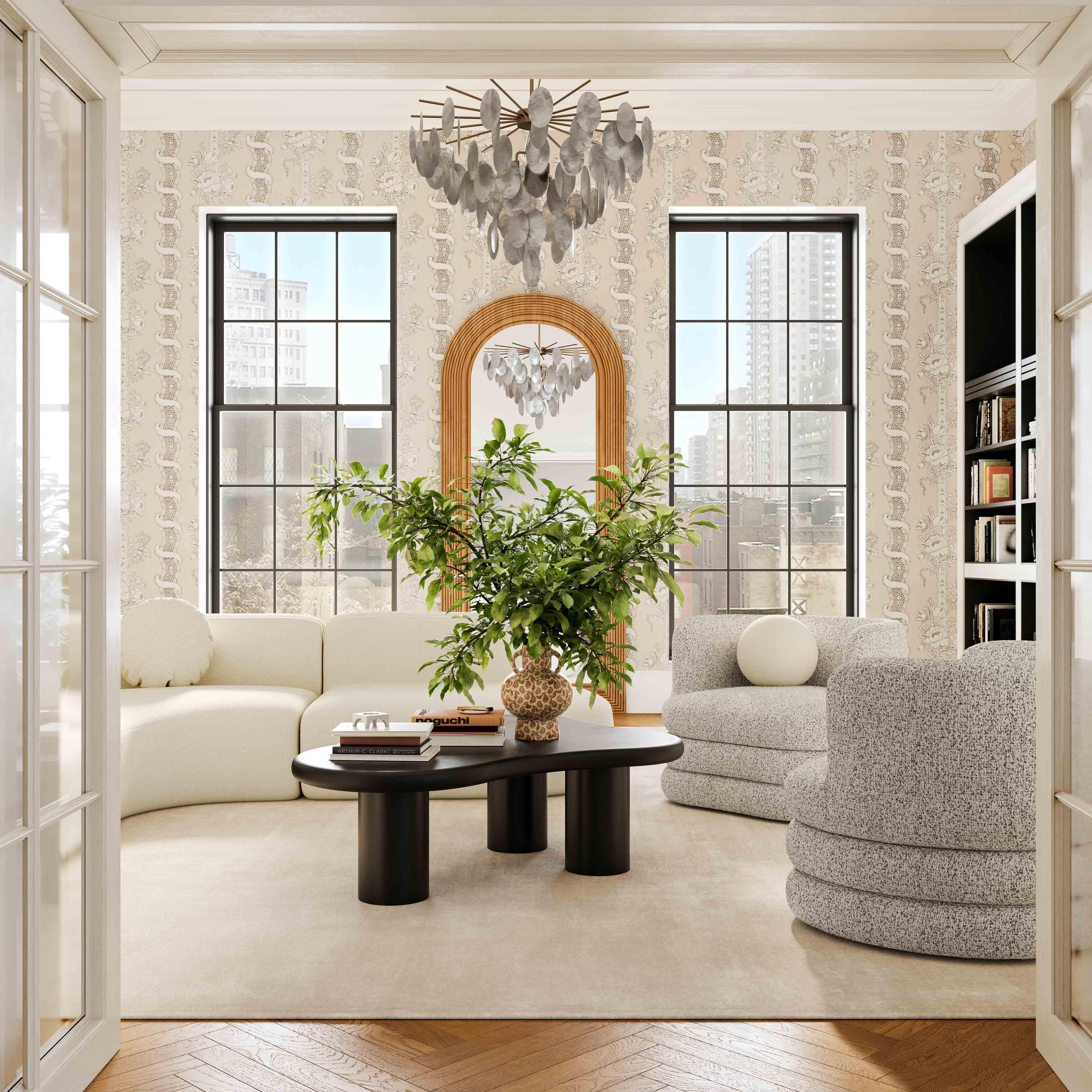 Chaise longue pivotante pour hôtel Astor gris clair