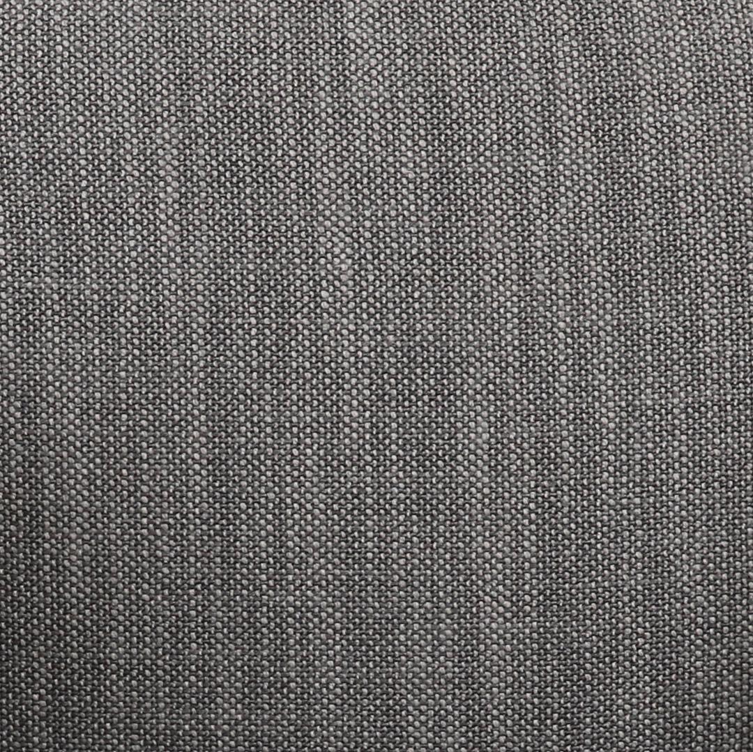 Solange Grey Textured Contract-Grade Weave Fabric Swivel Accent Chair