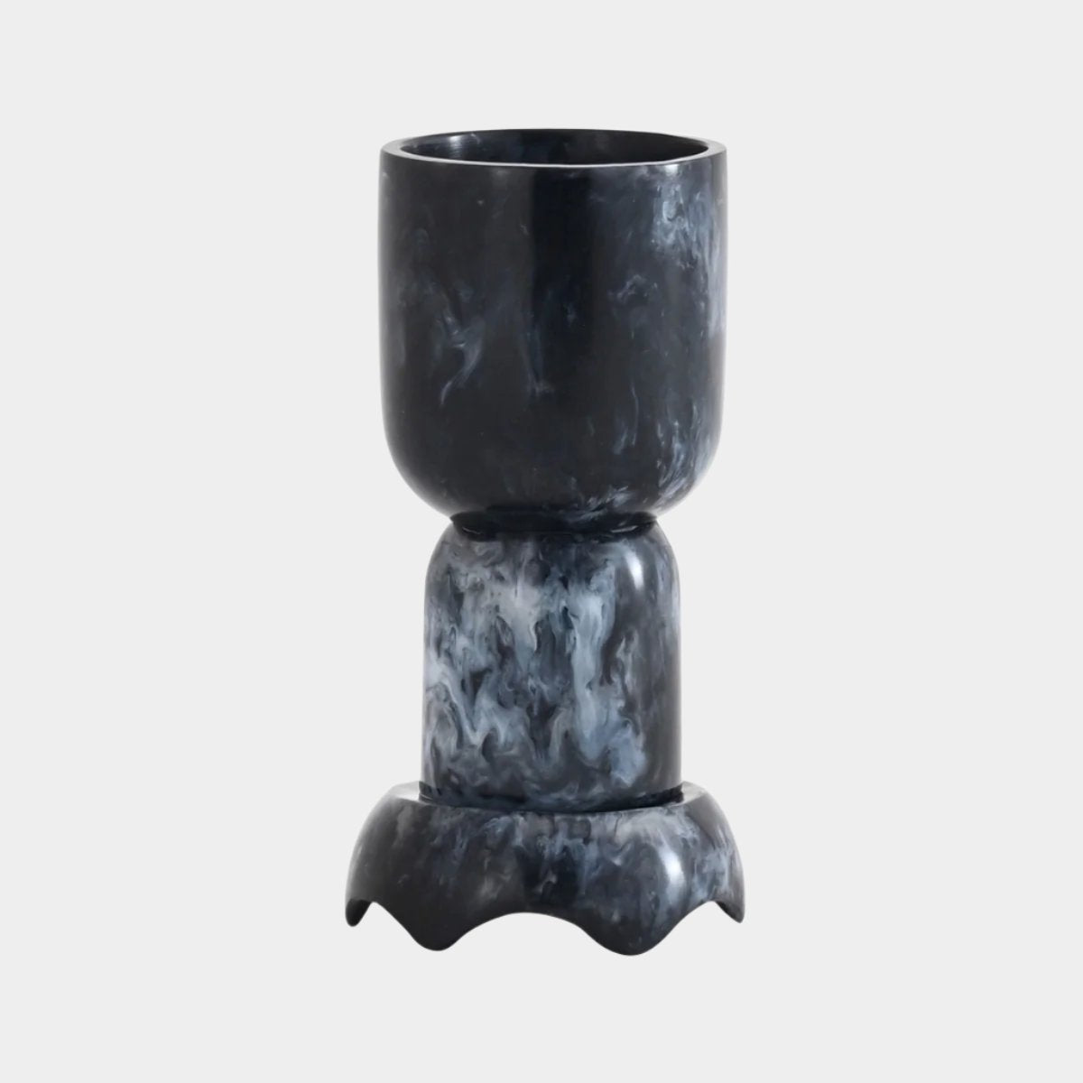 Platform Swirl Resin Kiddush Cup
