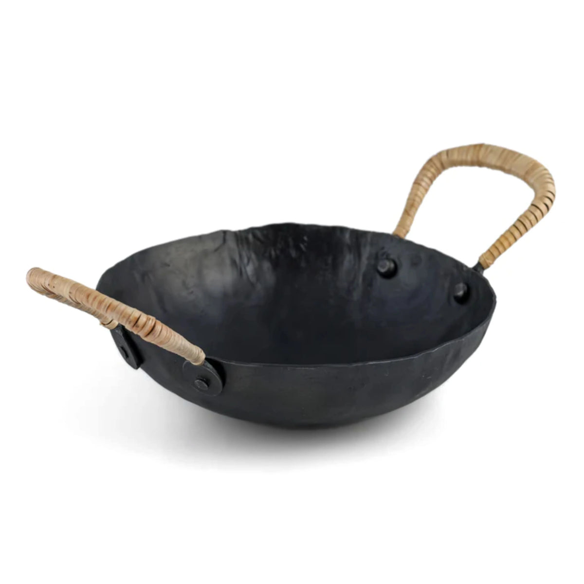 Verma Black Hammered Iron Catchall