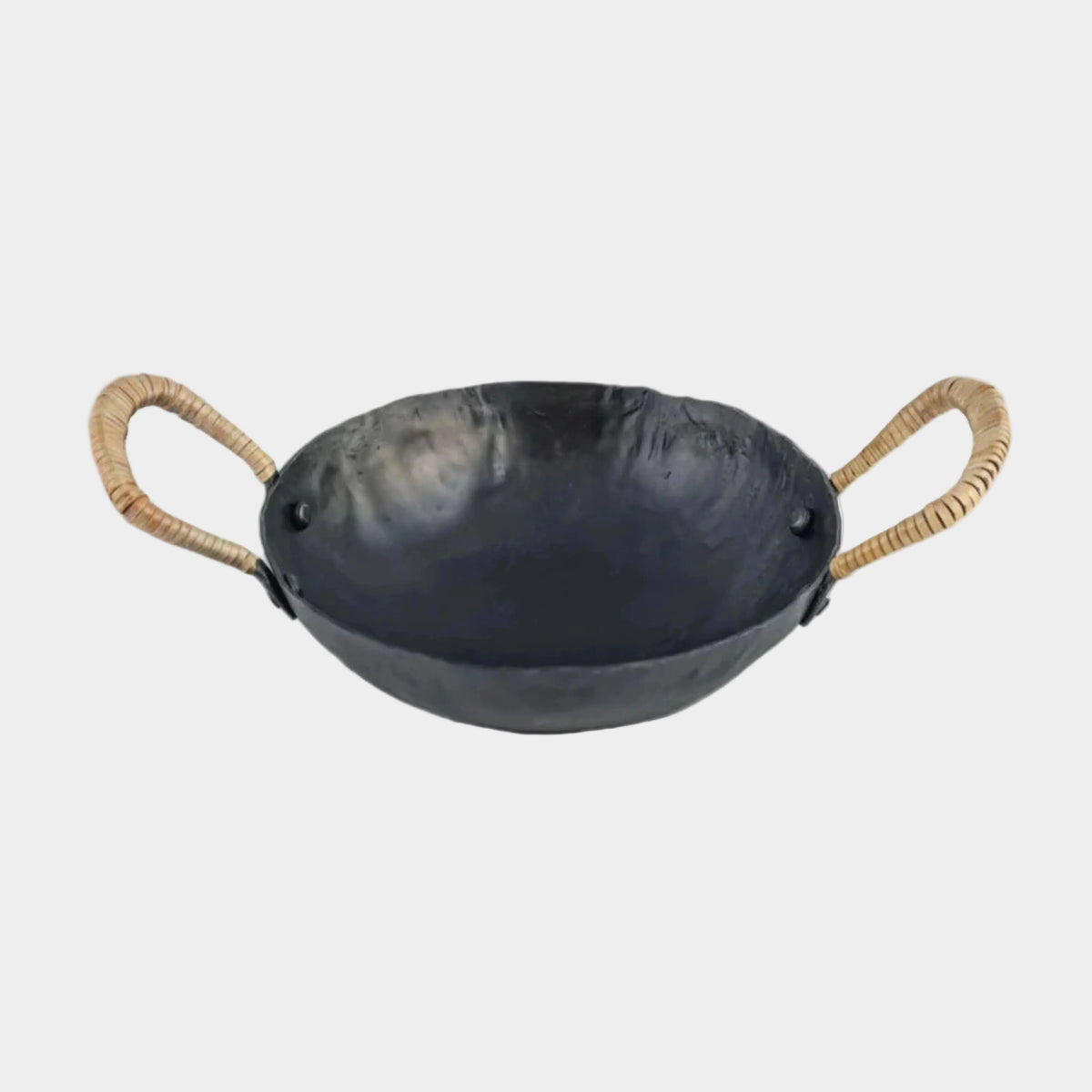 Verma Black Hammered Iron Catchall