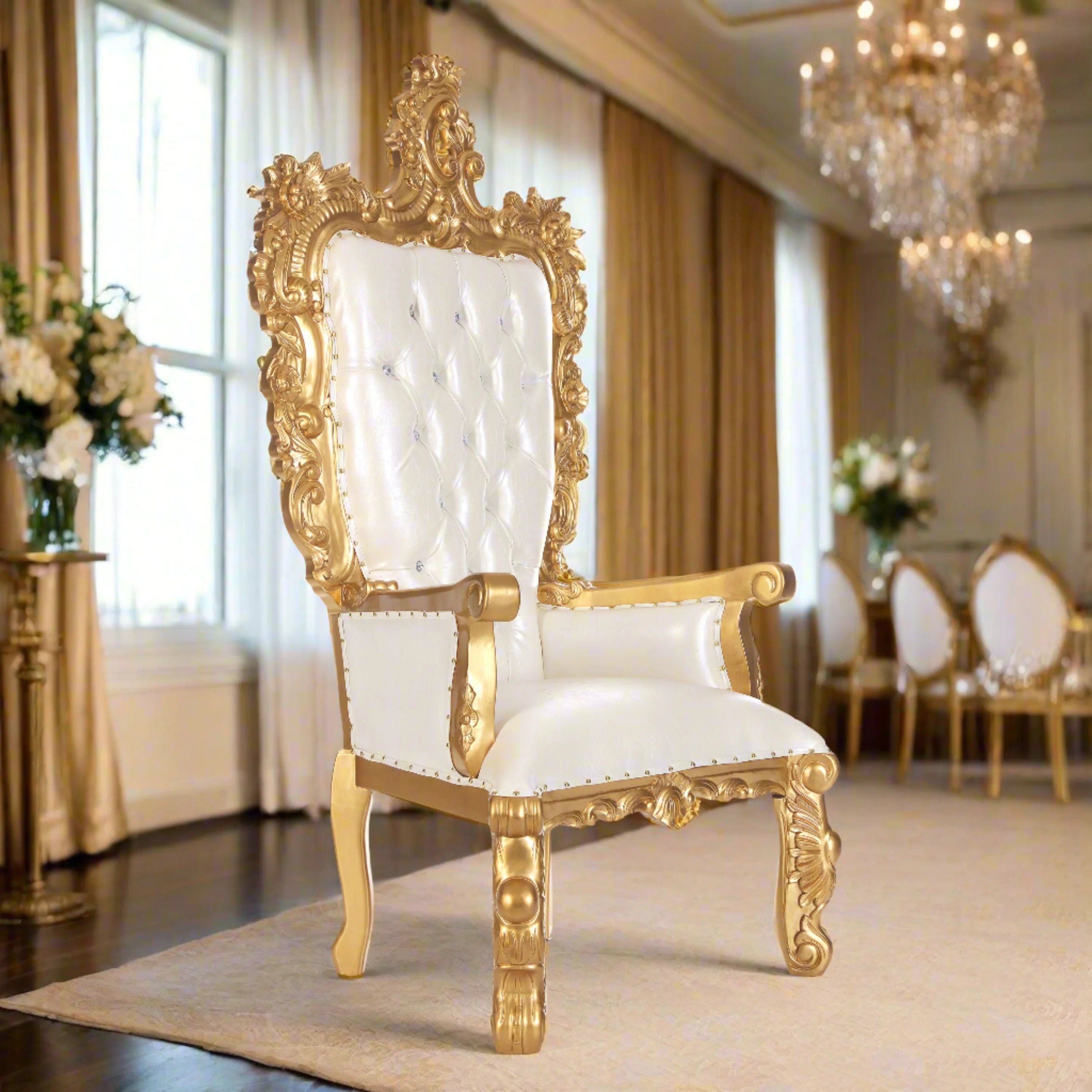 Aquarius Throne Chair