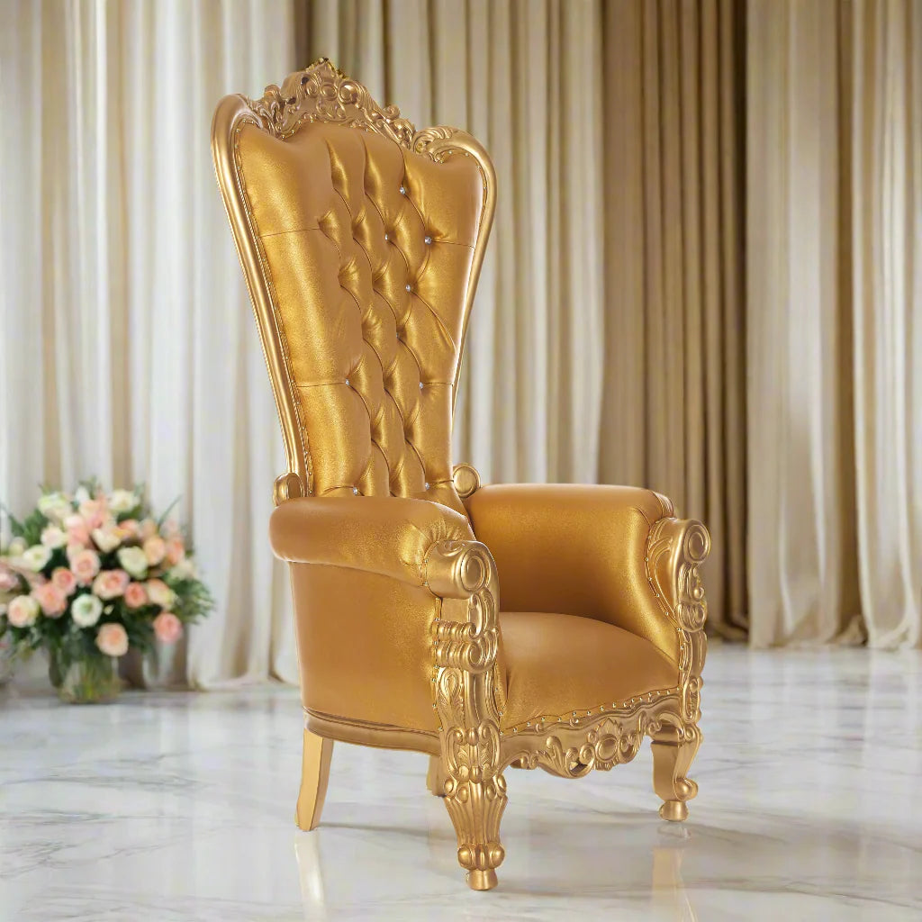 Queen Tiffany Throne Chair - Vinyl