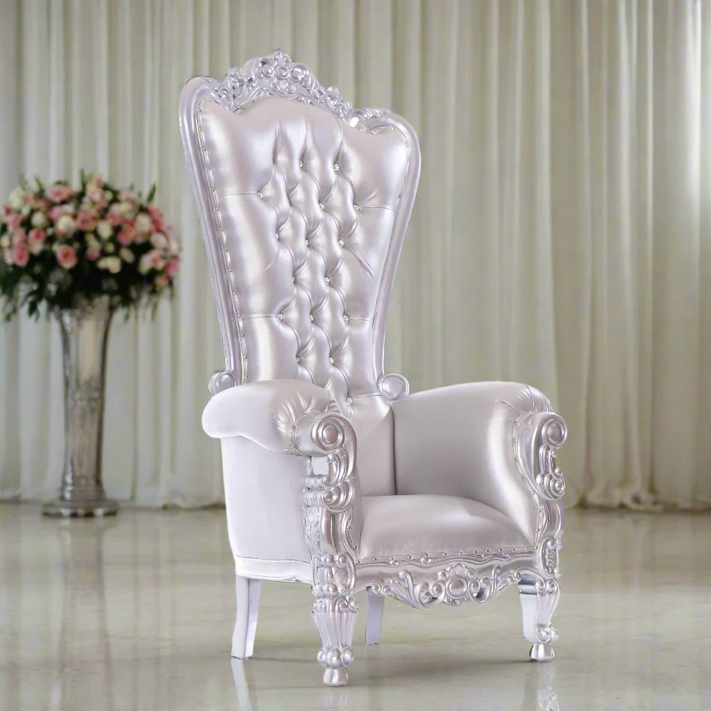 Queen Tiffany Throne Chair - Vinyl
