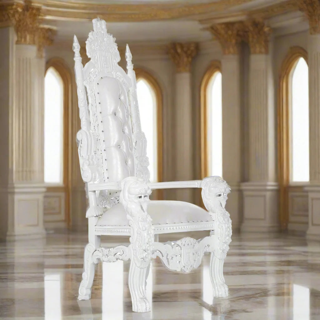 King David Lion Throne Chair - Vinyl
