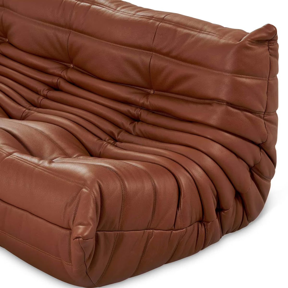 Togo Leather Sofa