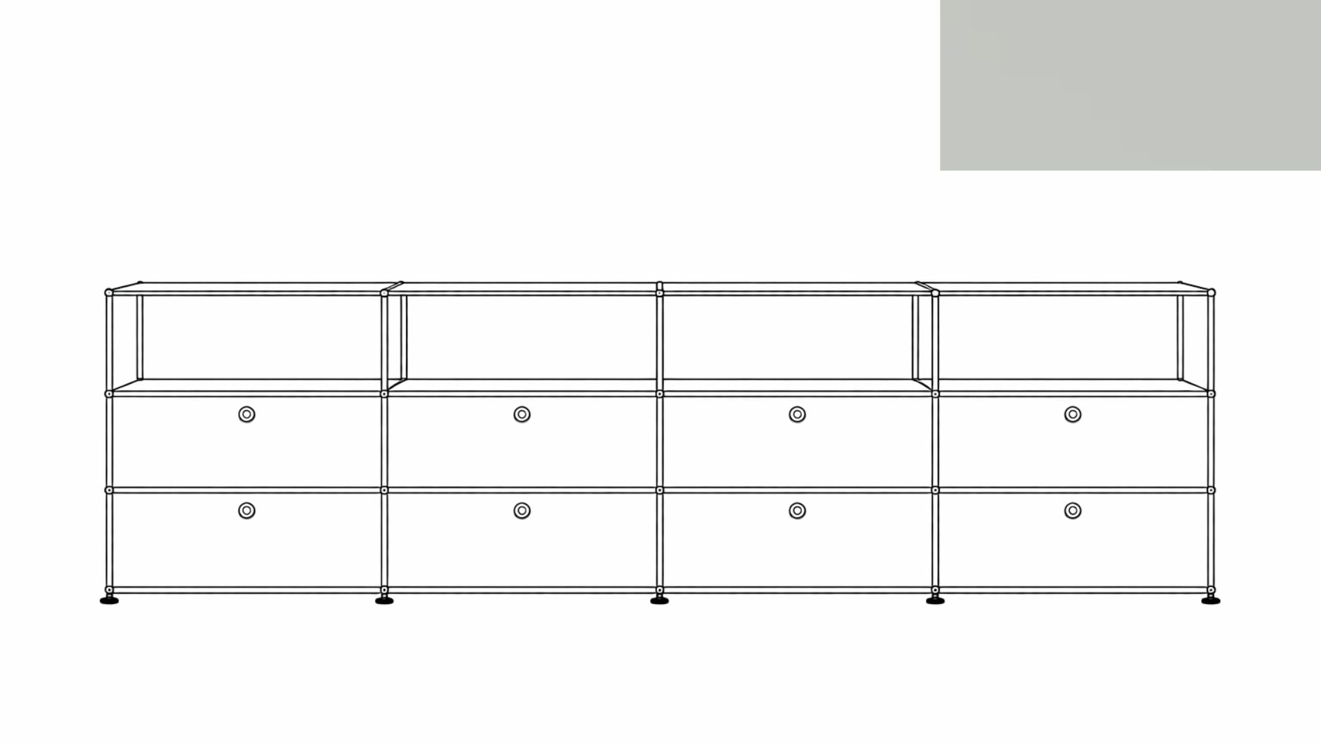 USM Haller G2A Storage Unit