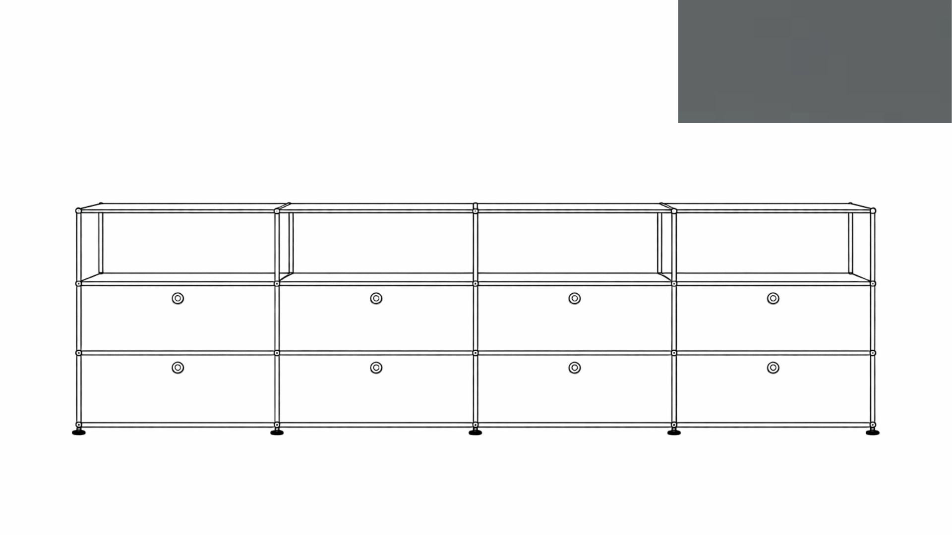 USM Haller G2A Storage Unit