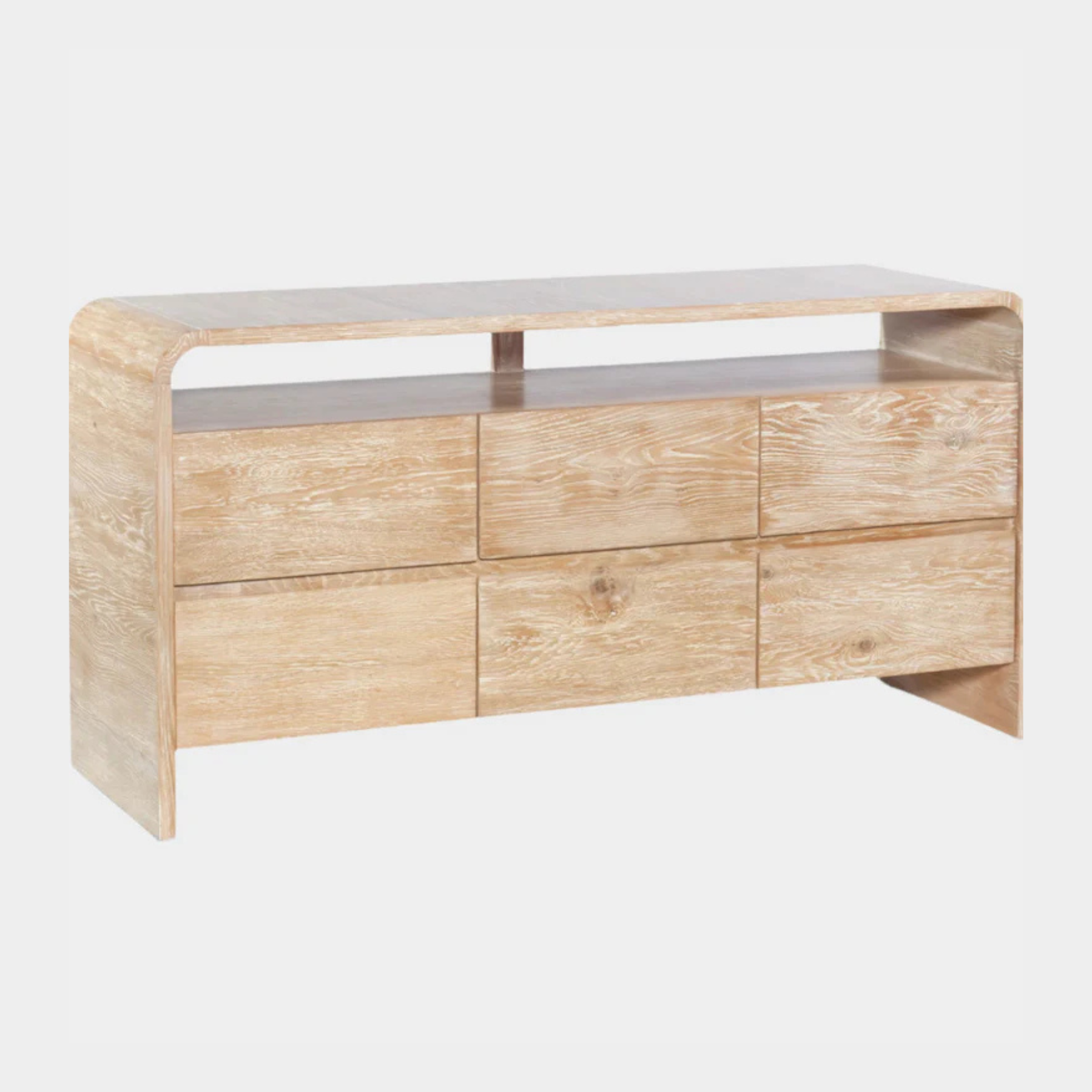 Commode en bois de chêne Cresthill