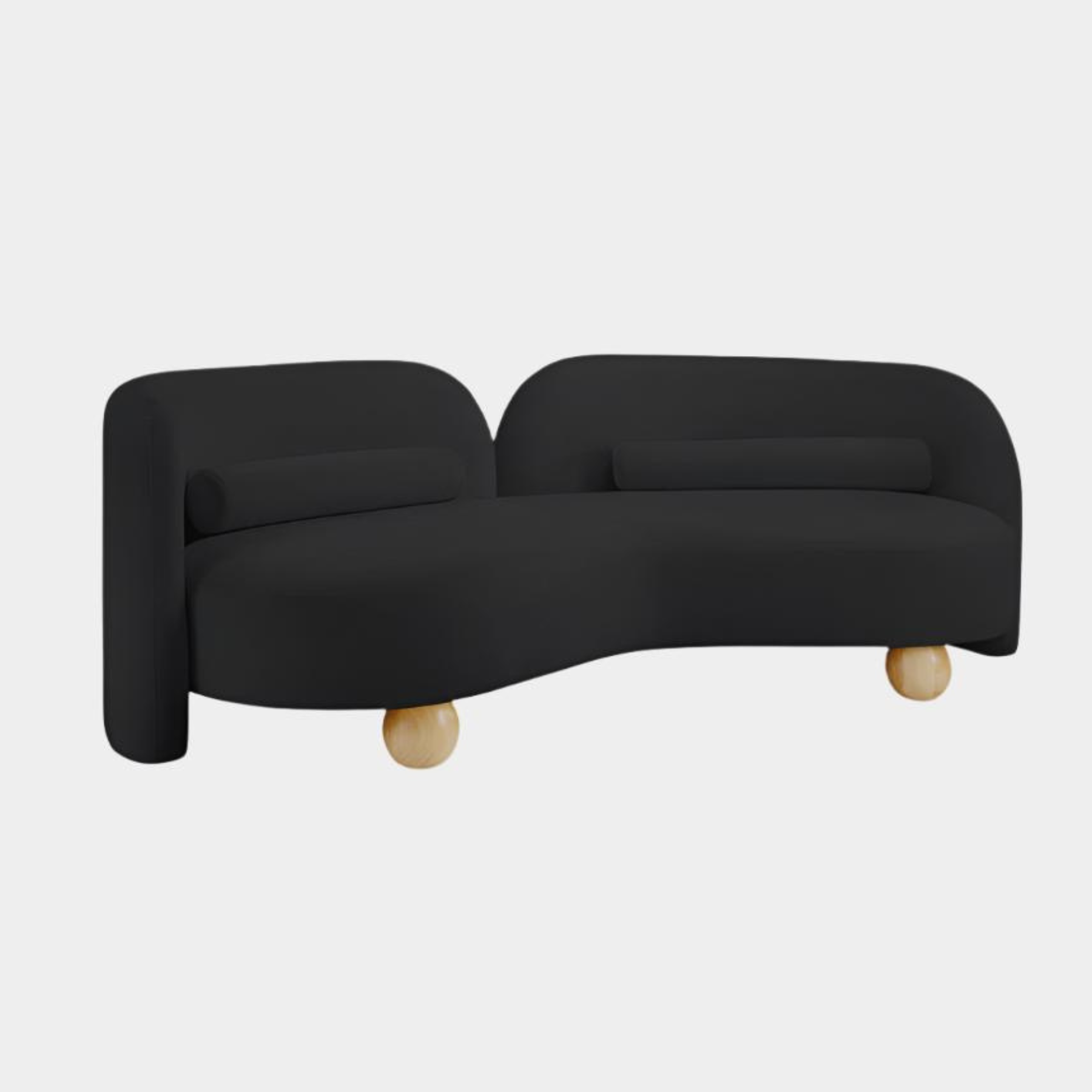 Canapé en tissu chenille Daphné