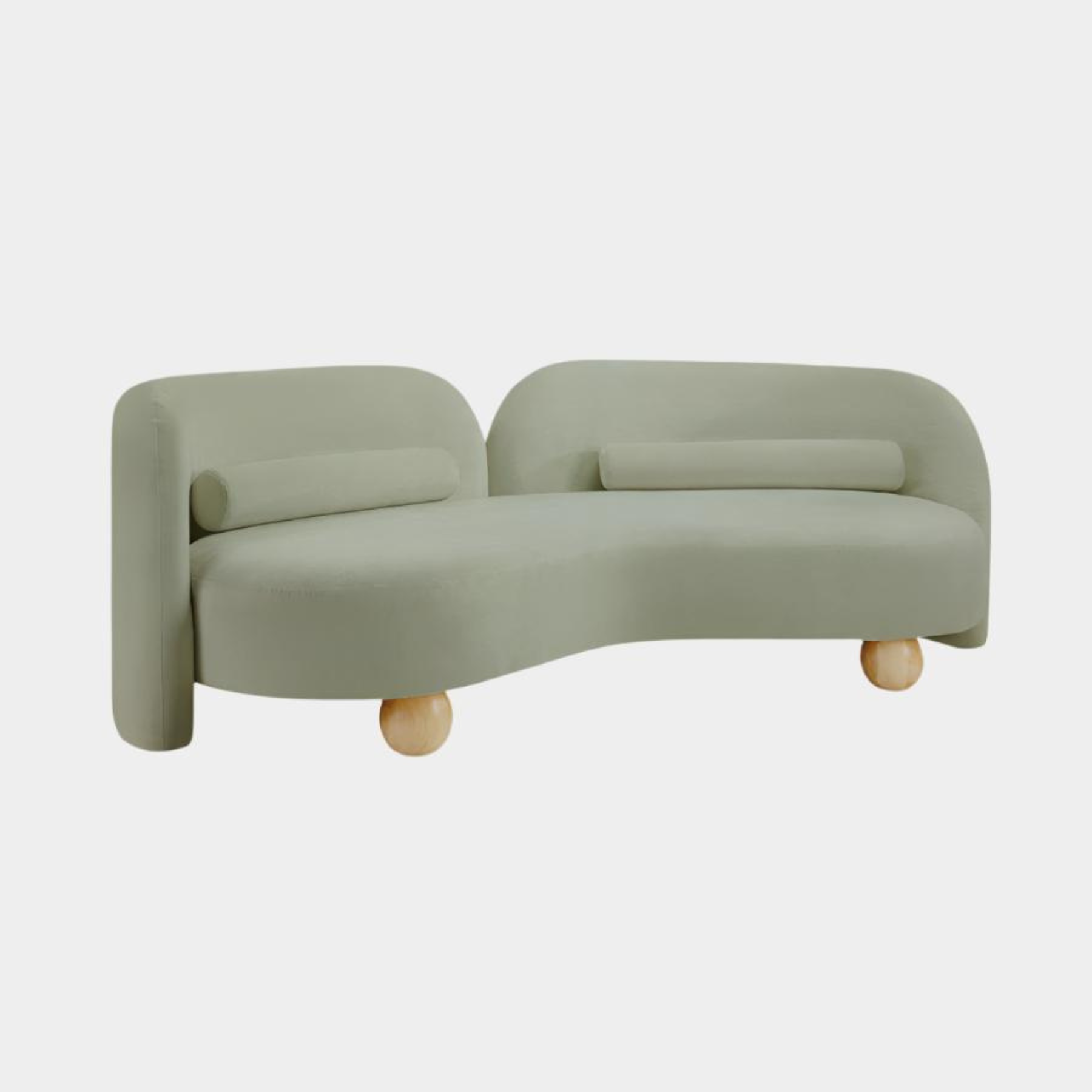 Canapé en tissu chenille Daphné