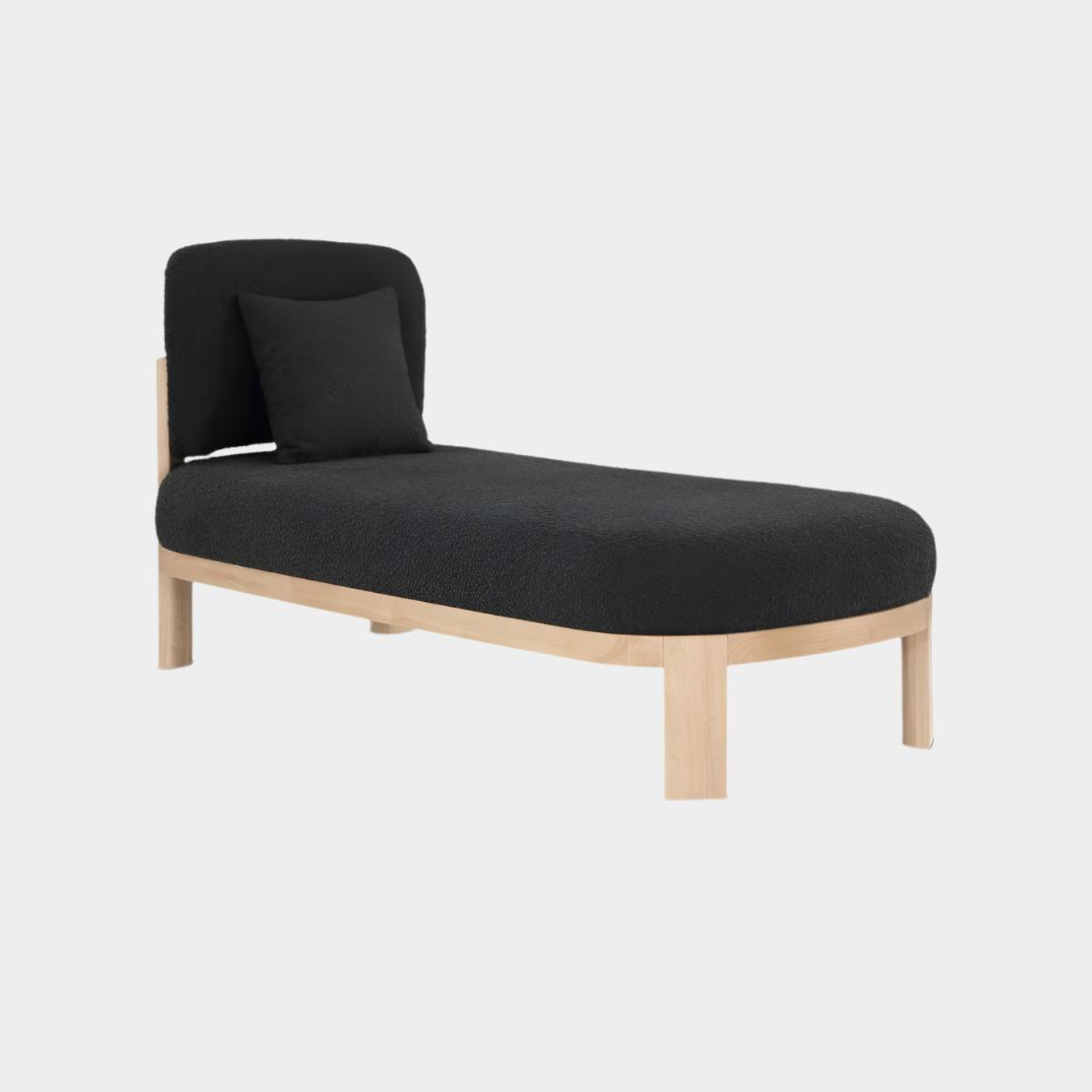 Chaise / Banc en tissu boucle Maybourne