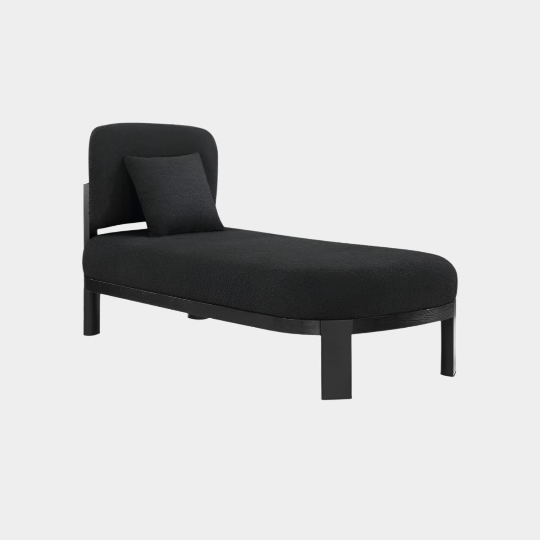 Chaise / Banc en tissu boucle Maybourne