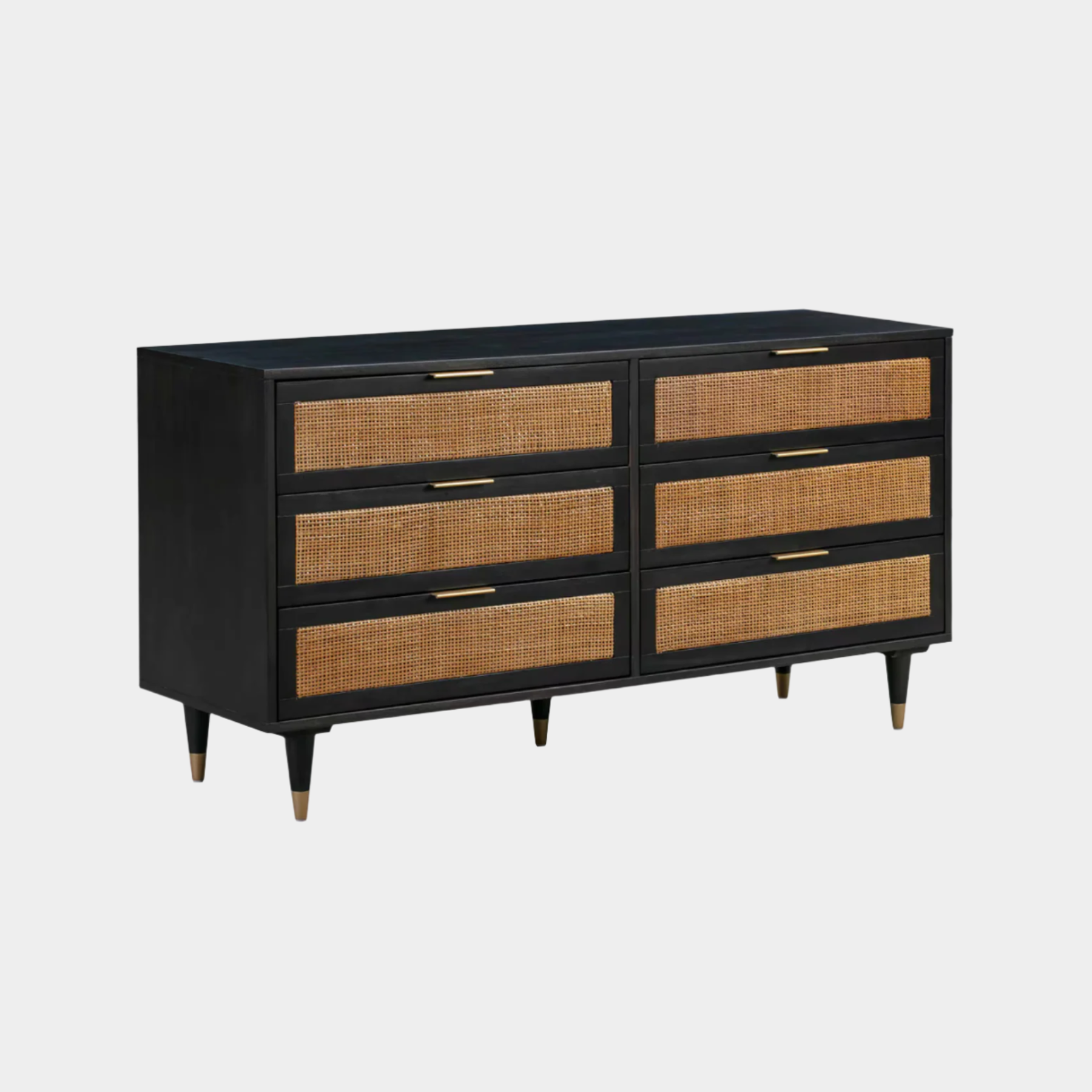Commode Sierra à 6 tiroirs