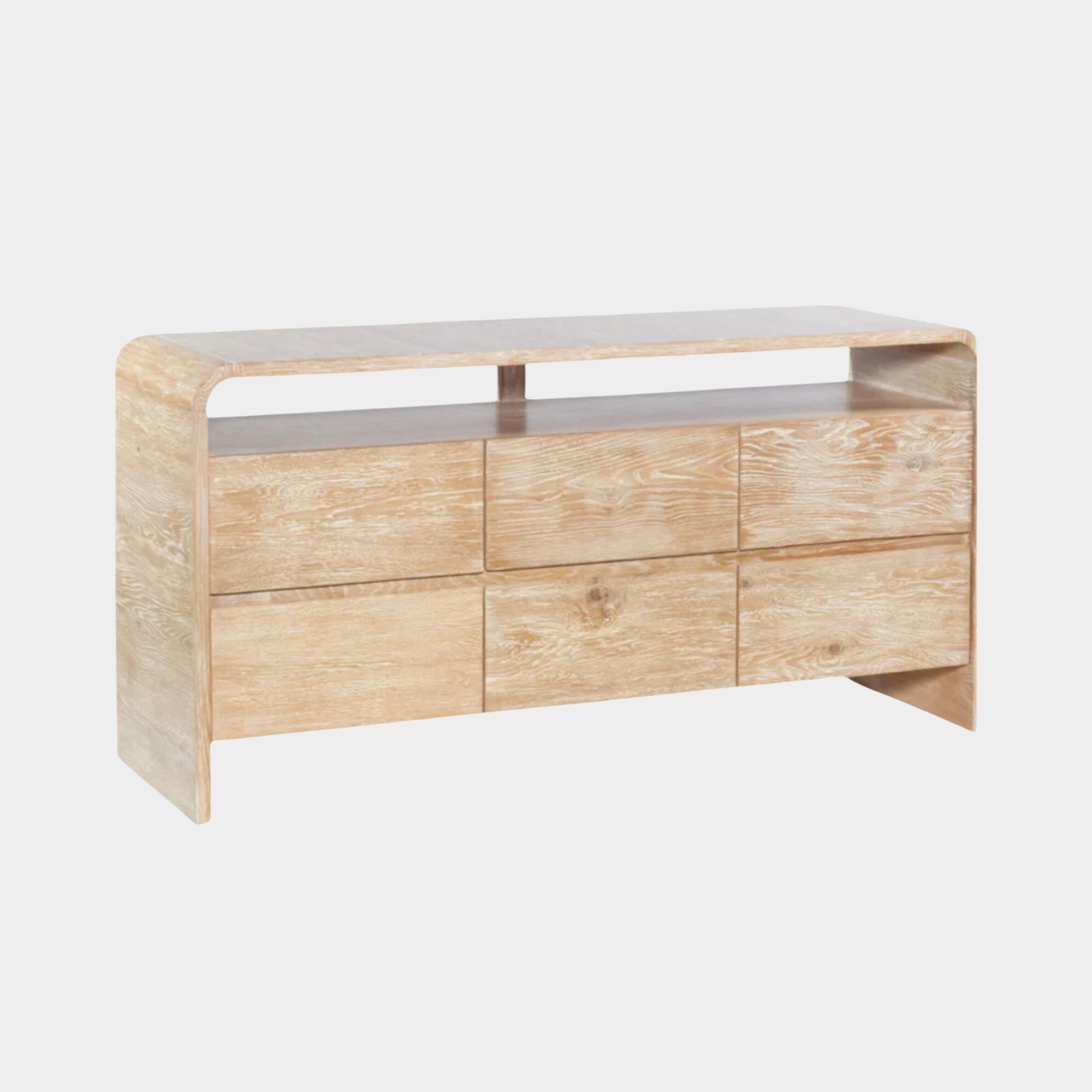 Commode en bois de chêne Cresthill