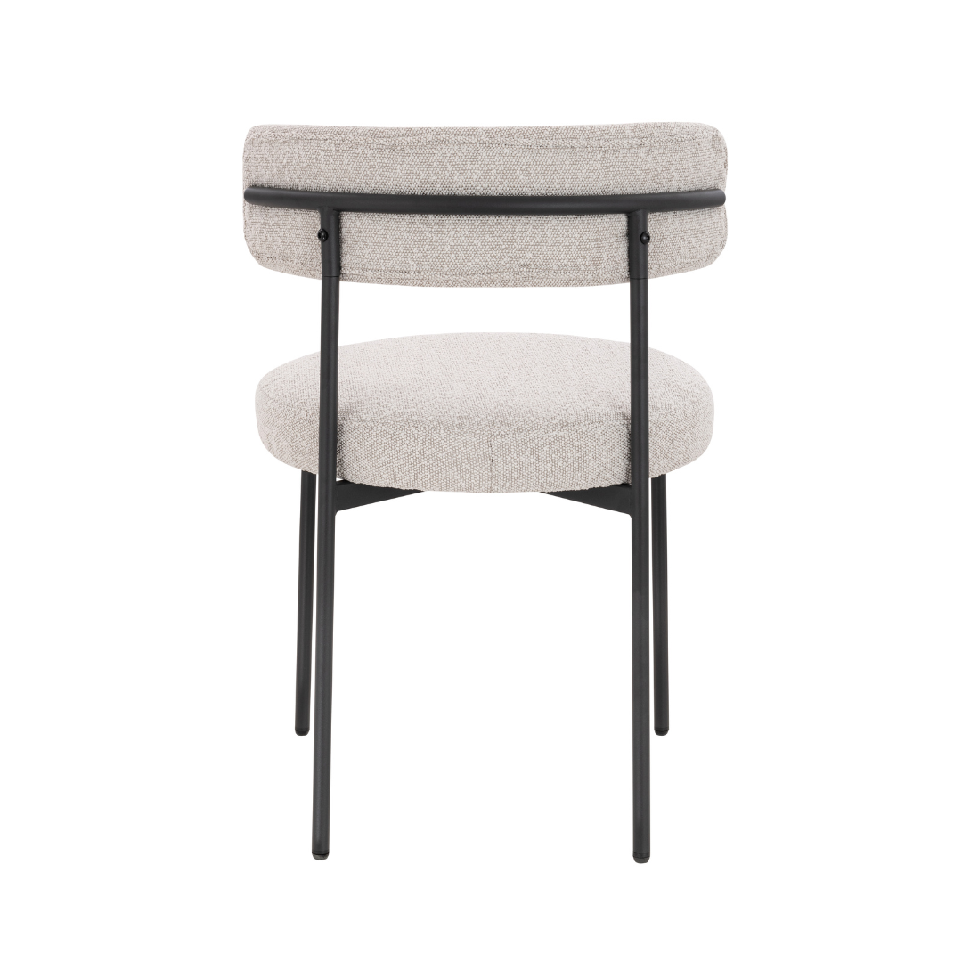 Libera Inesse Boucle Dining Chair