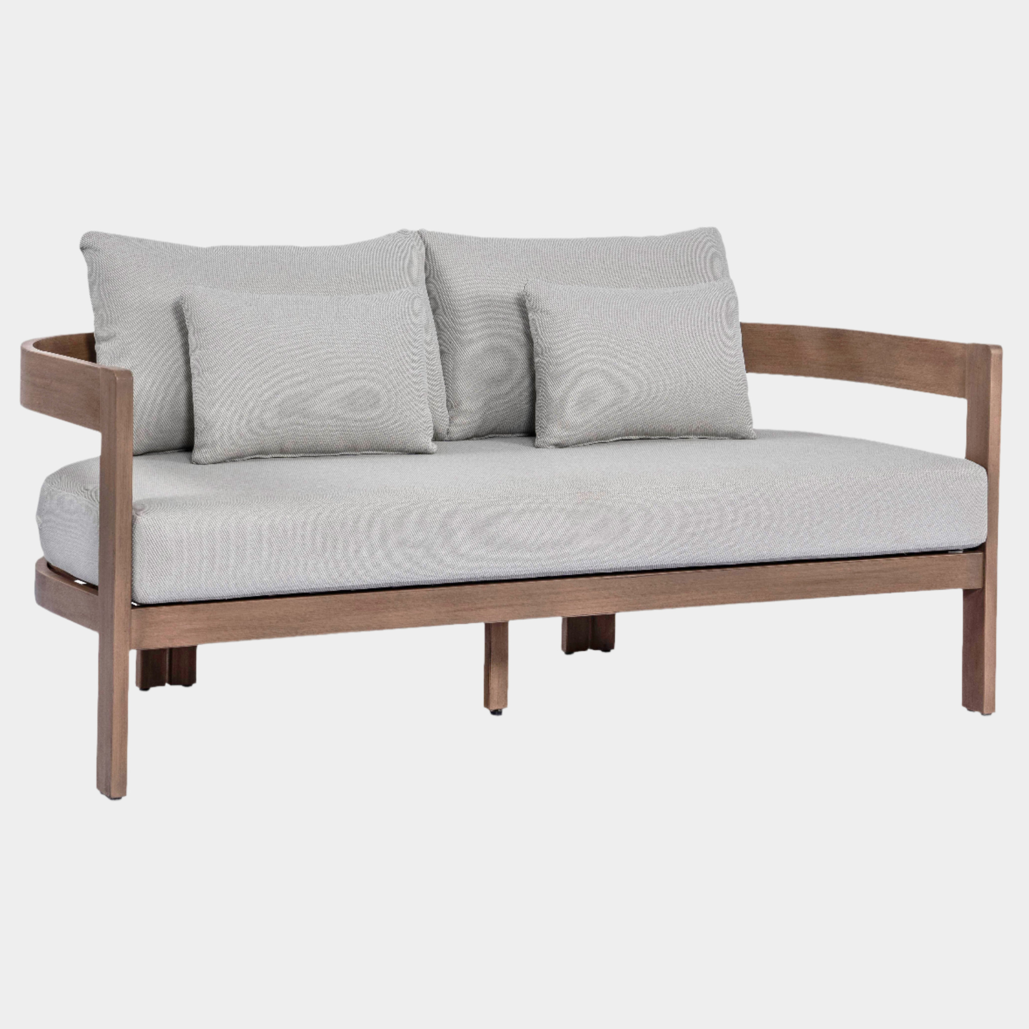 Chaise longue en tissu Orian Teddy