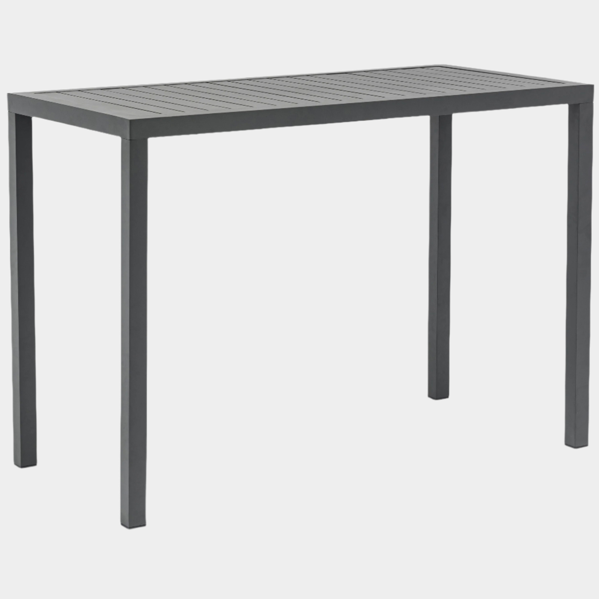 Maldives Aluminum Outdoor Patio Rectangle Bar Table