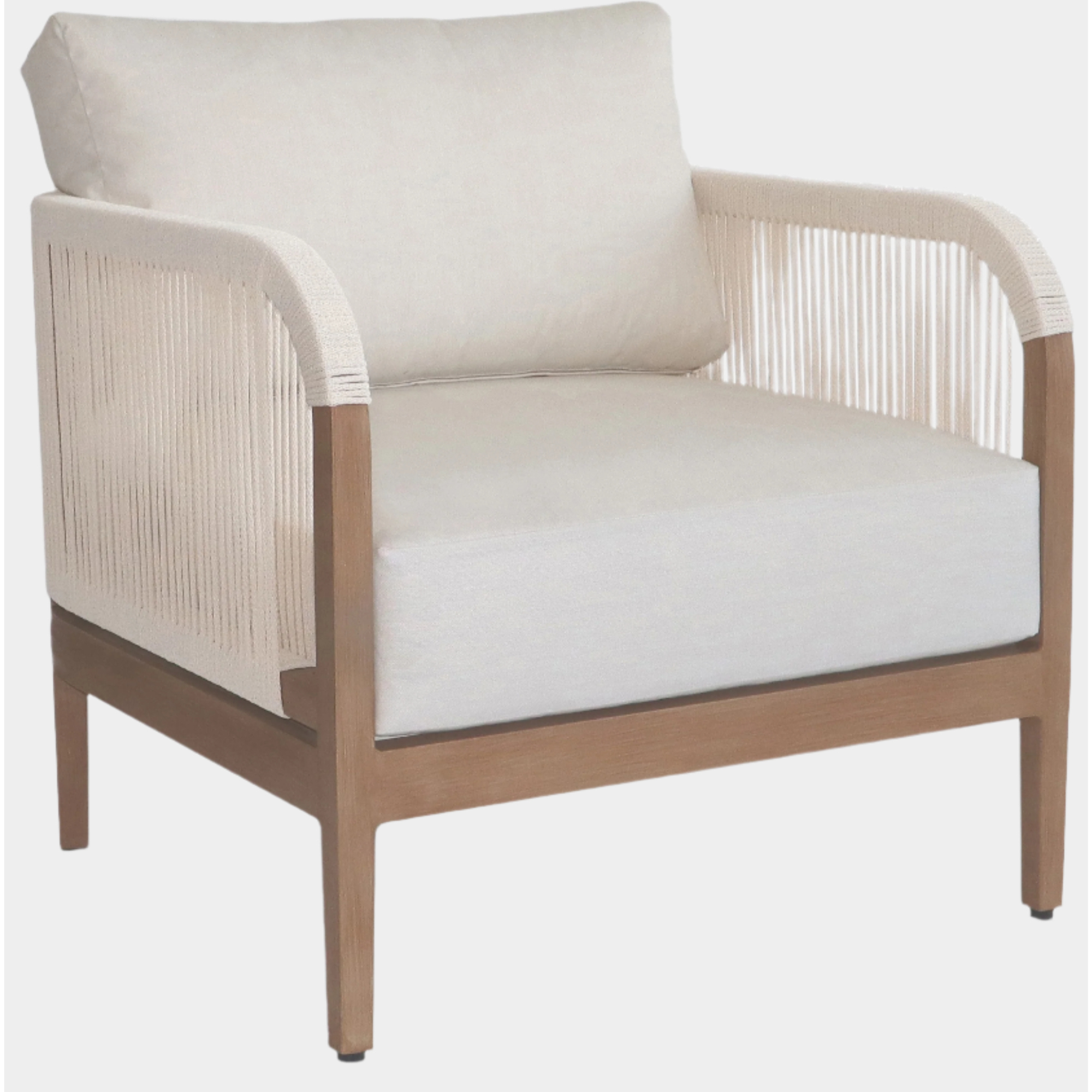 Maui Water Resistant Fabric Upholstered Outdoor Patio Chair