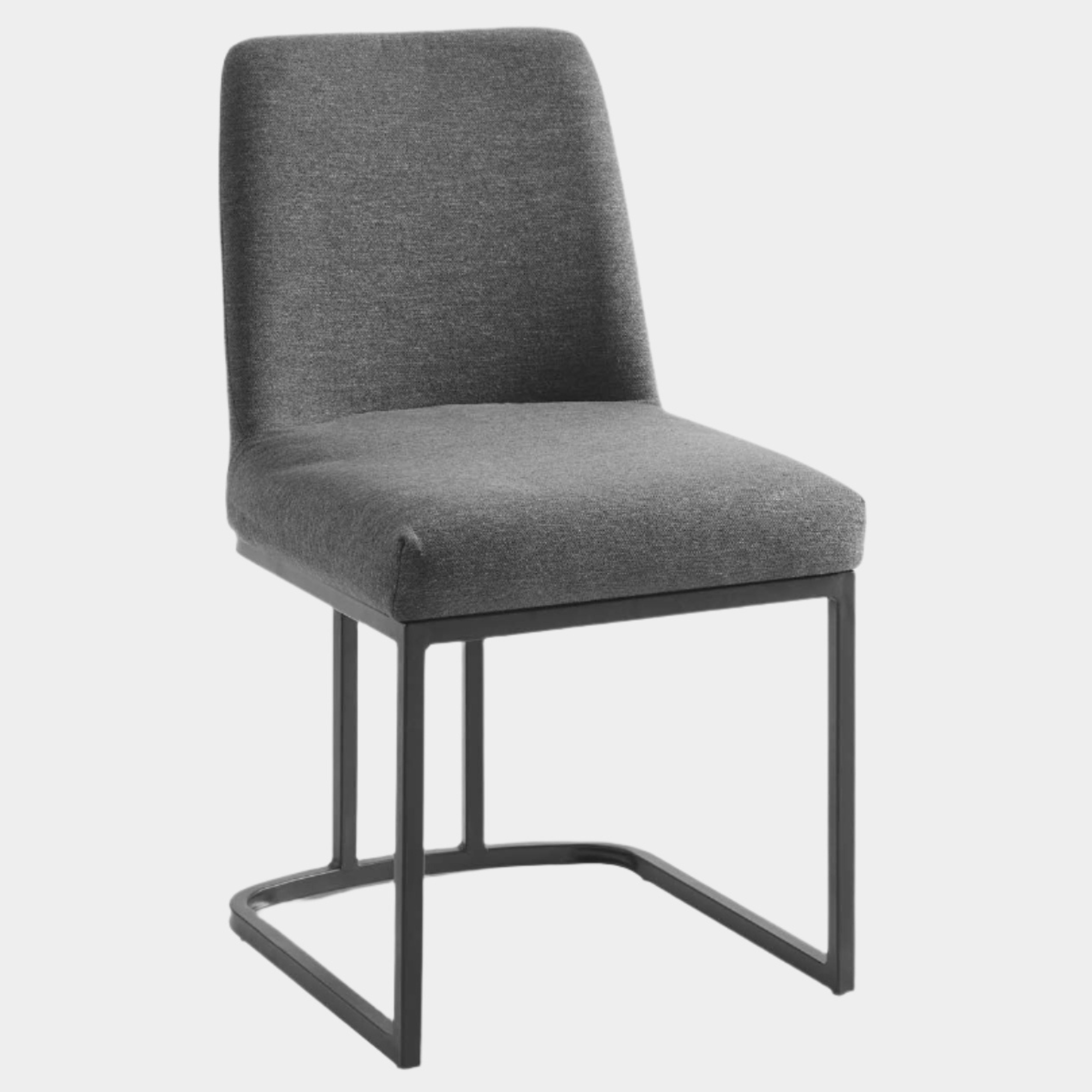 Amplify Sled Base Upholstered Fabric Dining Side Chair