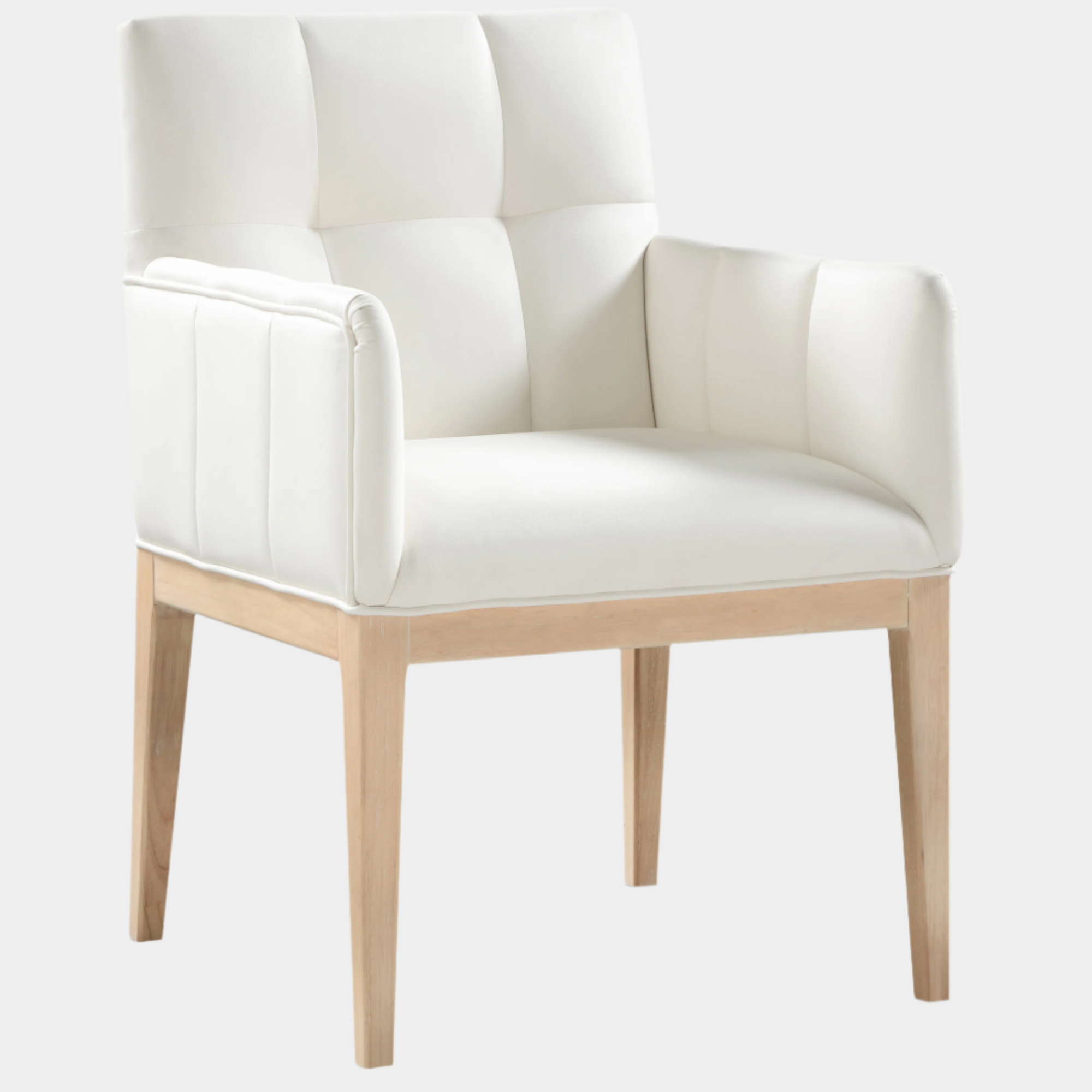 Fauteuil d'appoint rembourré en chenille Vivi