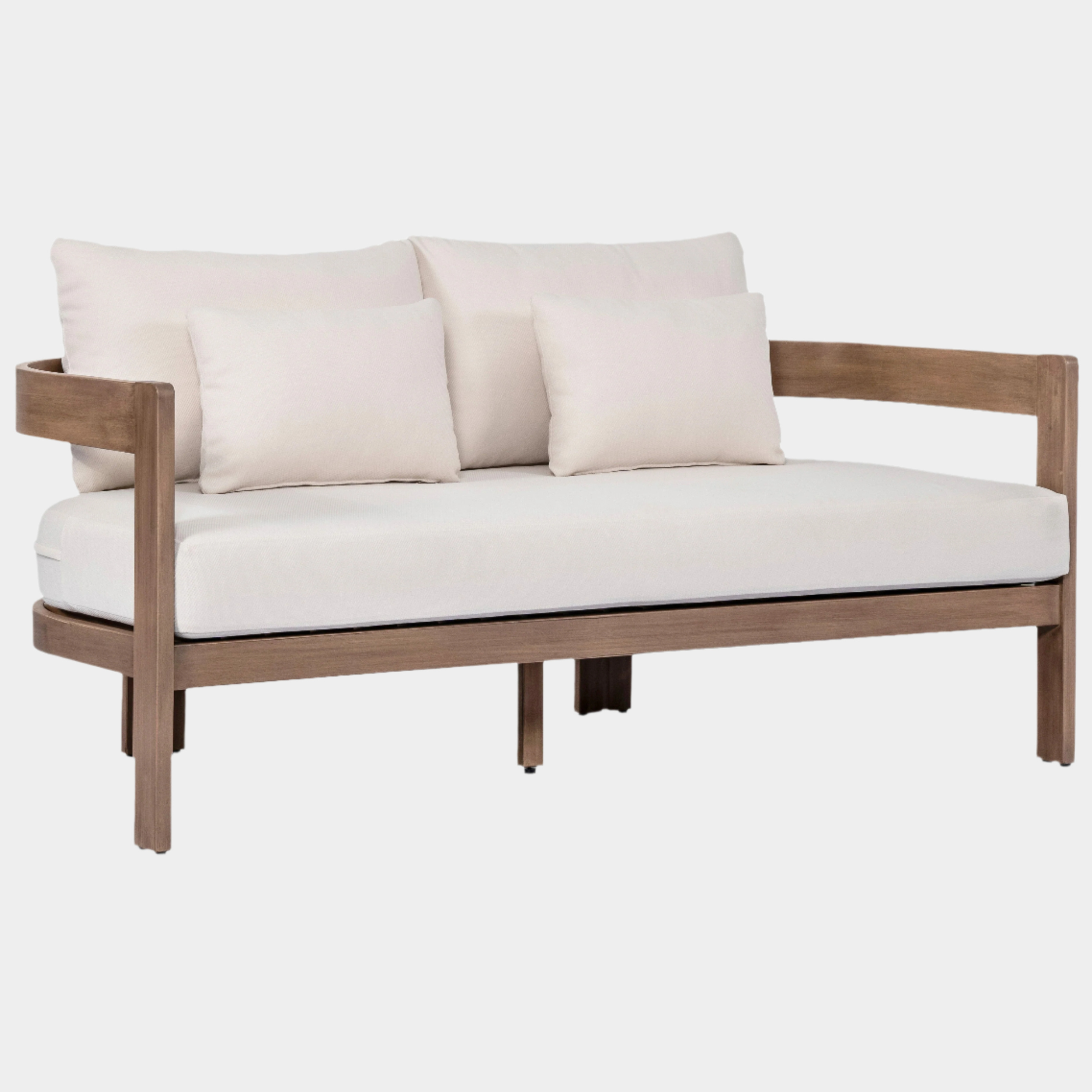 Chaise longue en tissu Orian Teddy
