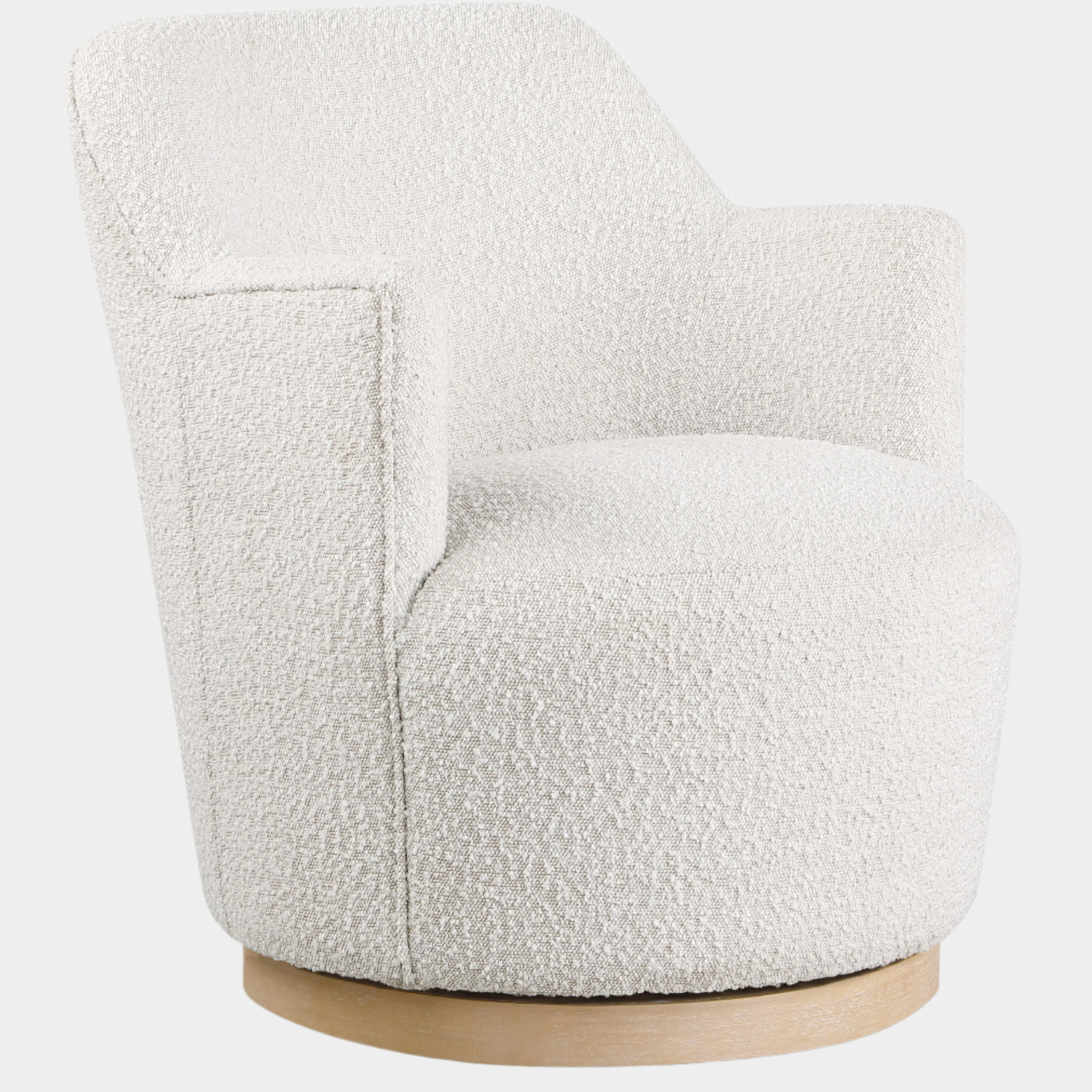 Fauteuil d'appoint rembourré en chenille Vivi