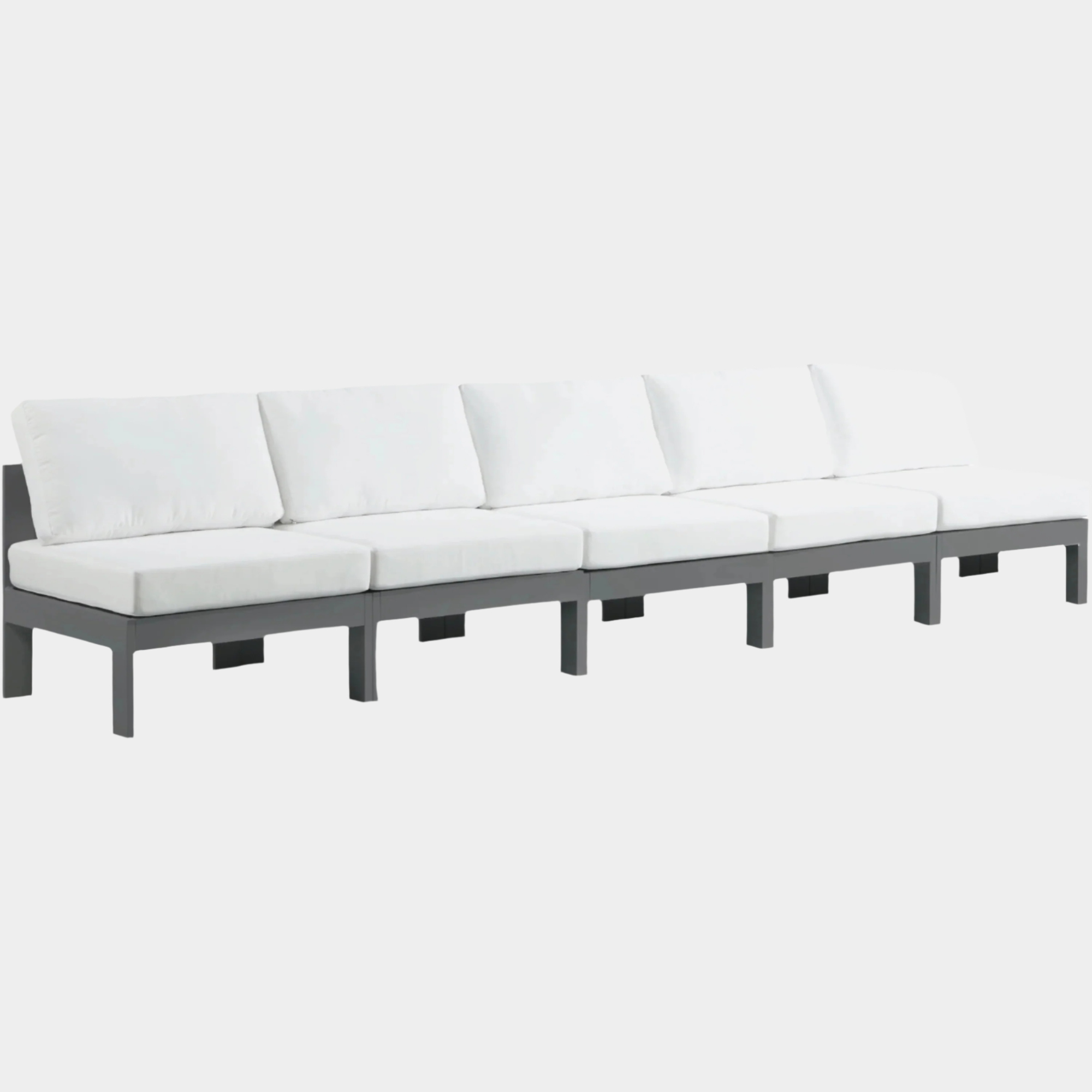 Chaise longue en tissu Orian Teddy