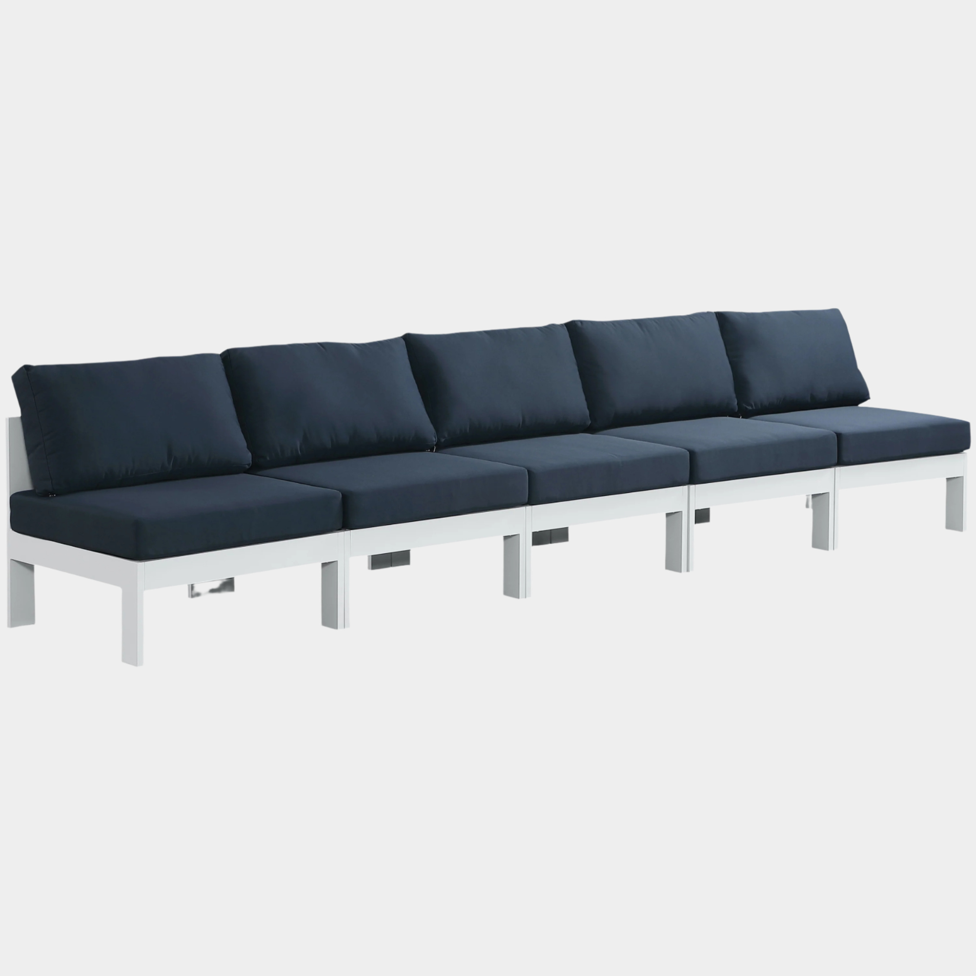 Chaise longue en tissu Orian Teddy