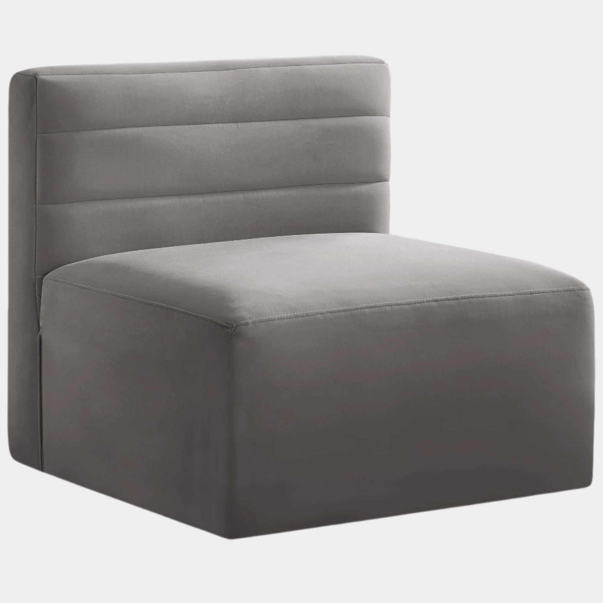 Fauteuil d'appoint rembourré en chenille Vivi