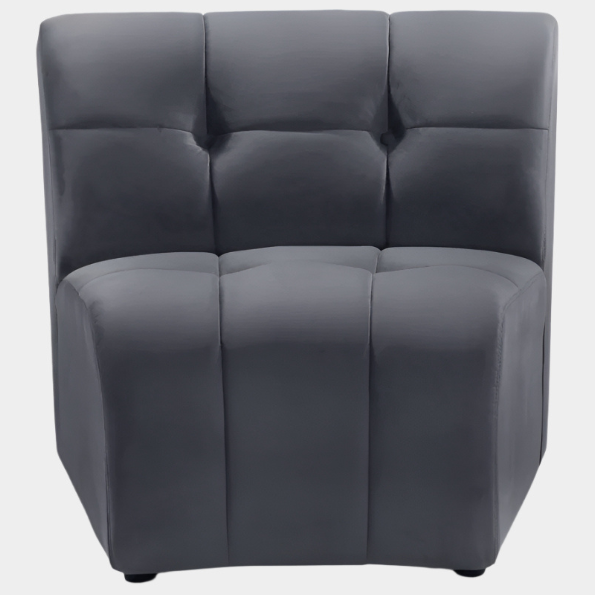 Fauteuil d'appoint rembourré en chenille Vivi