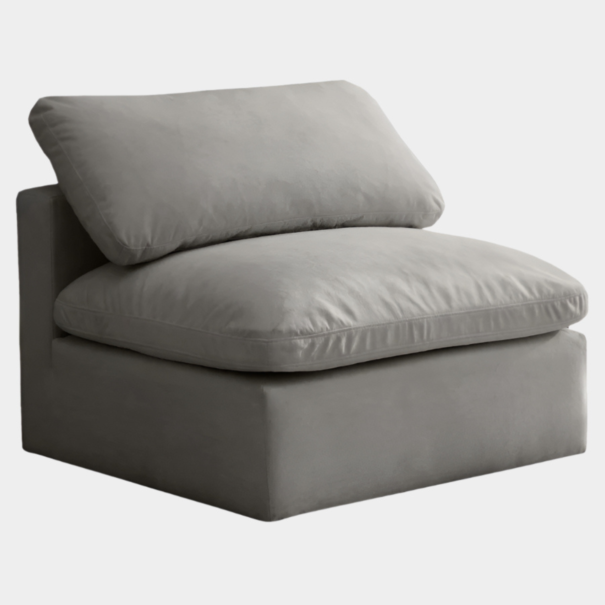 Fauteuil d'appoint rembourré en chenille Vivi