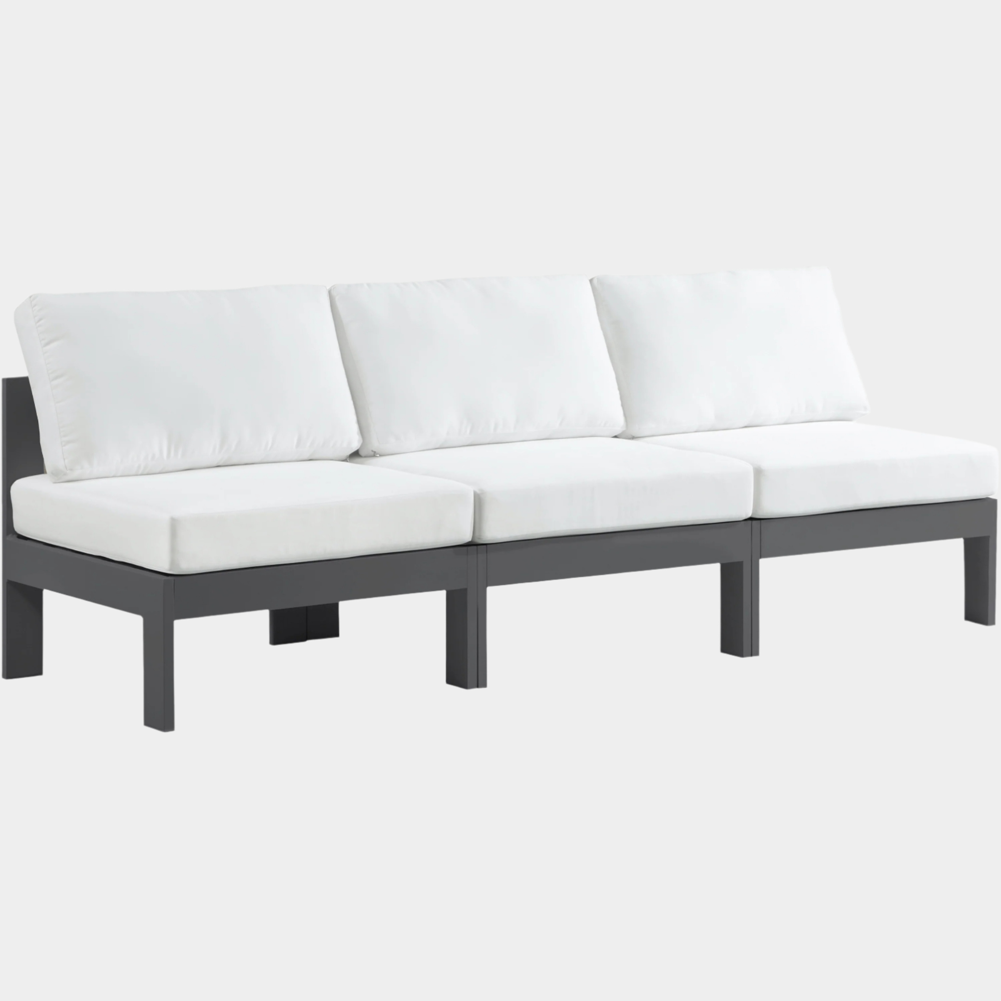 Chaise longue en tissu Orian Teddy