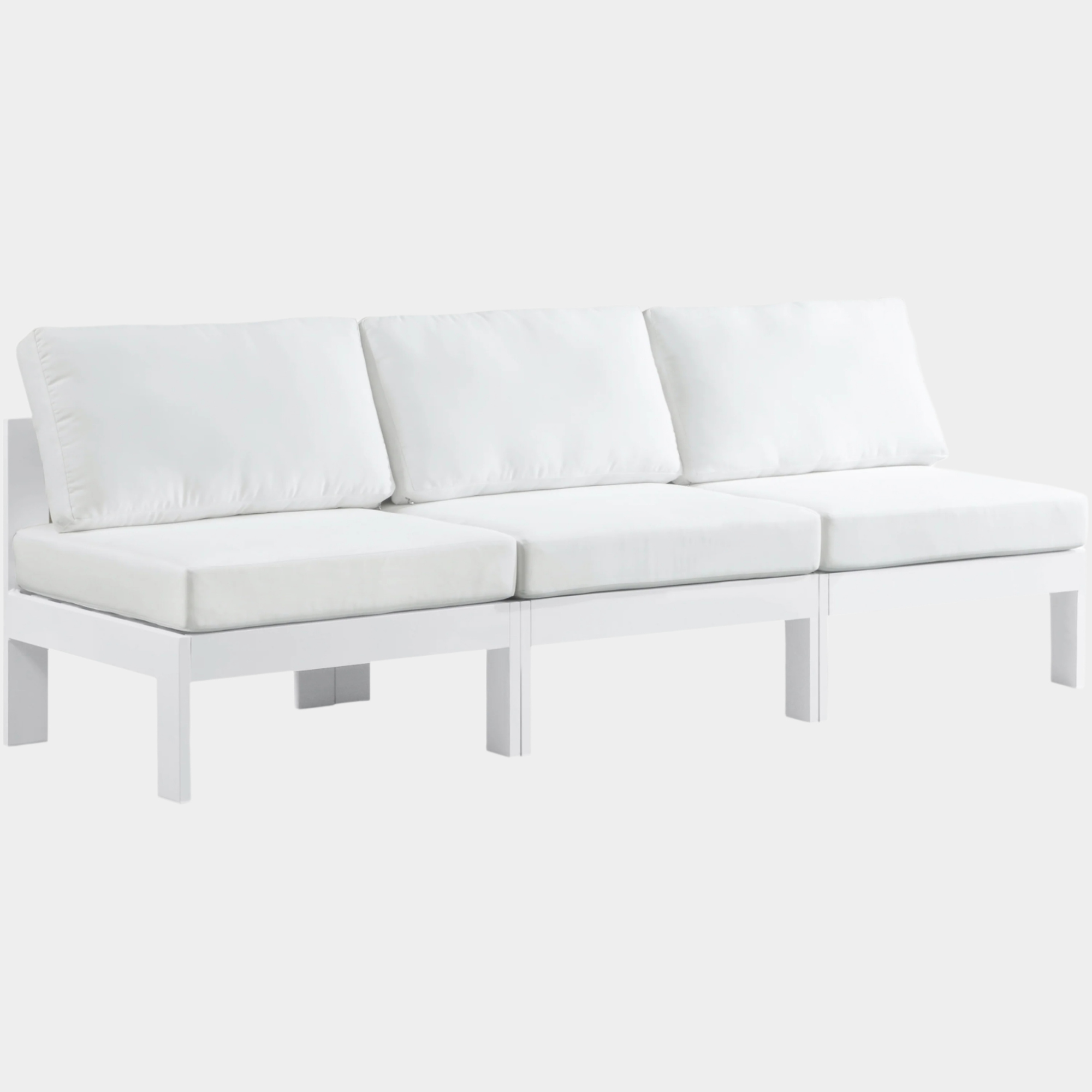 Chaise longue en tissu Orian Teddy