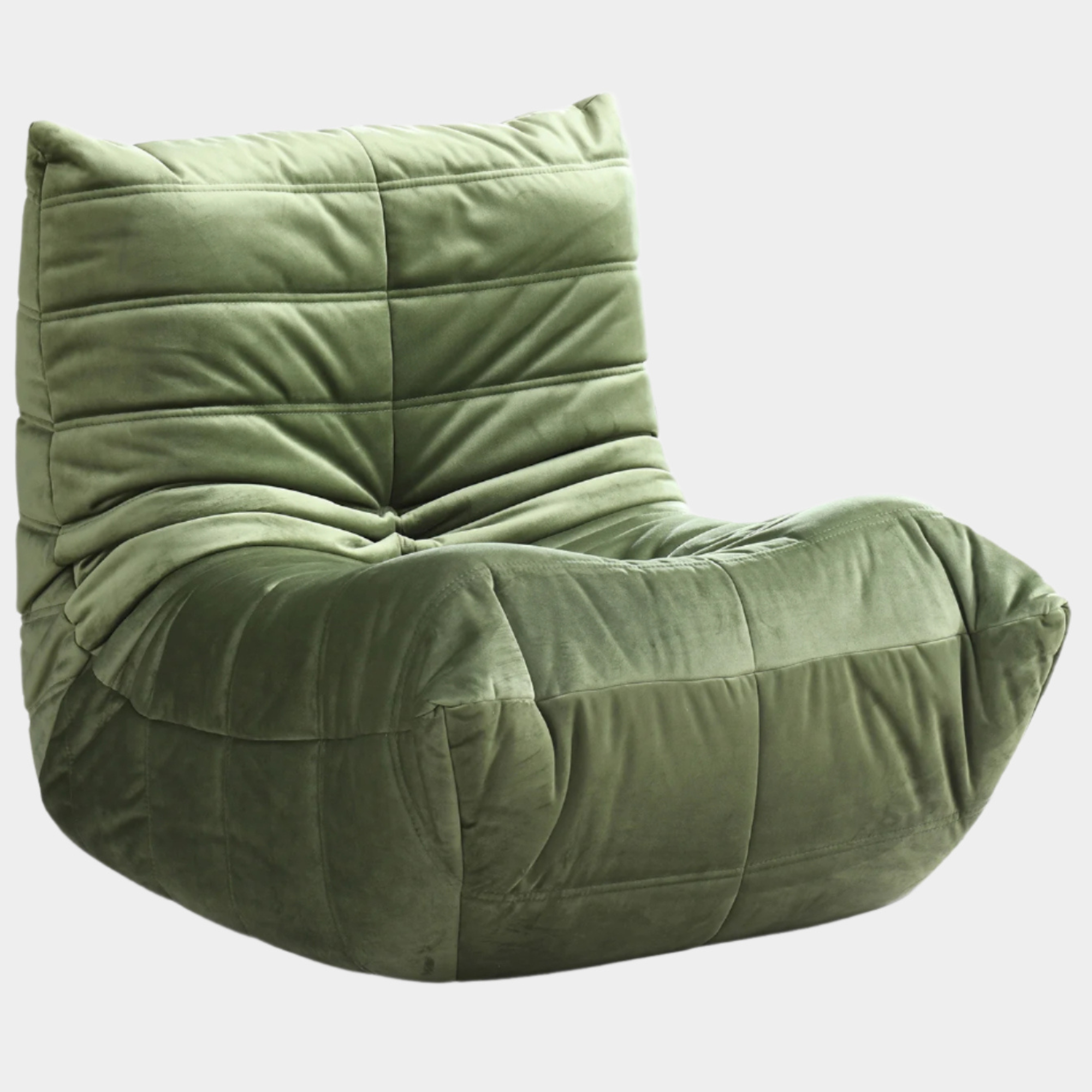 Fauteuil d'appoint rembourré en chenille Vivi
