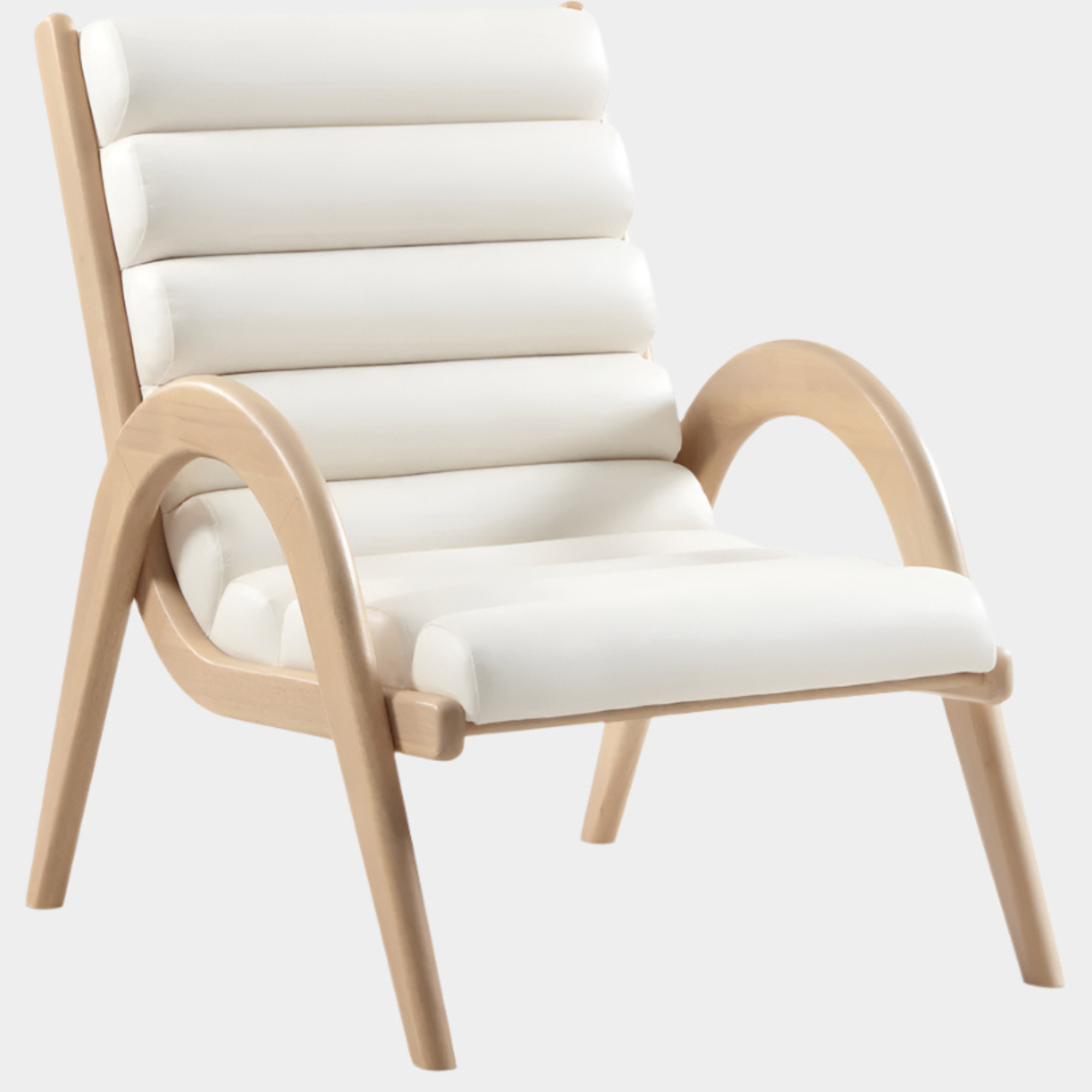 Fauteuil d'appoint rembourré en chenille Vivi