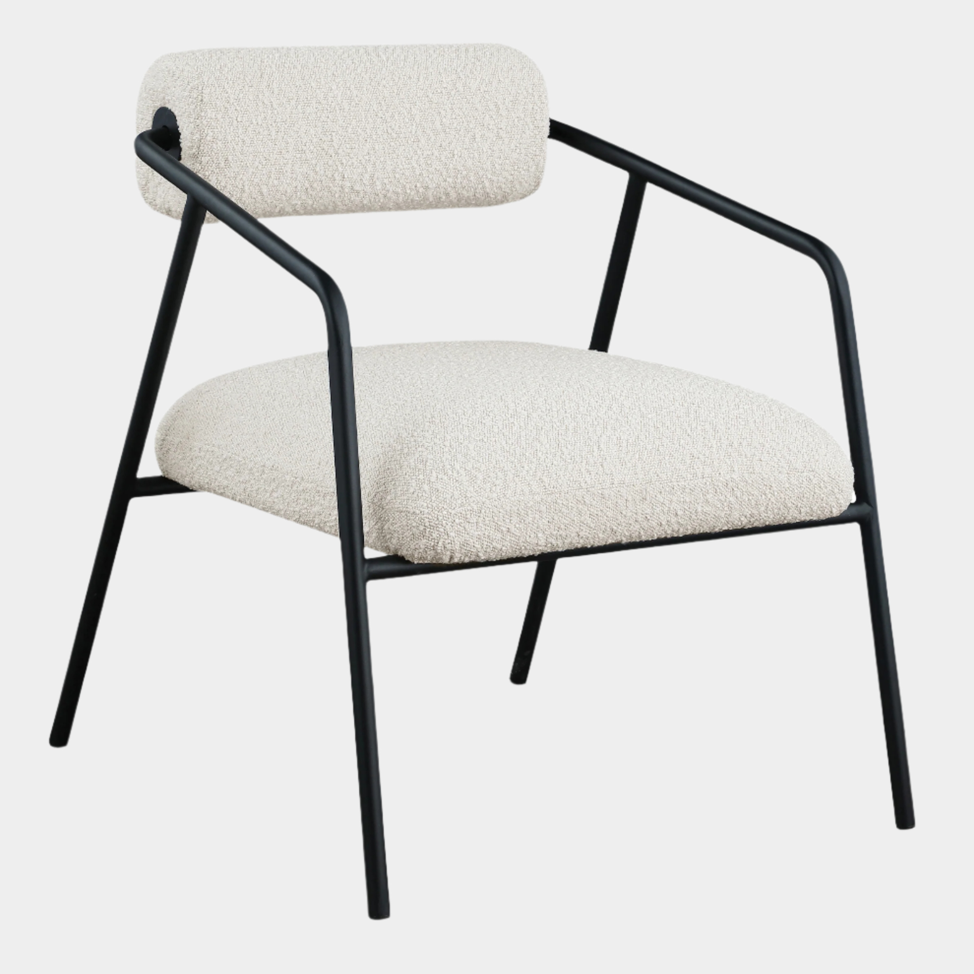 Fauteuil d'appoint rembourré en chenille Vivi