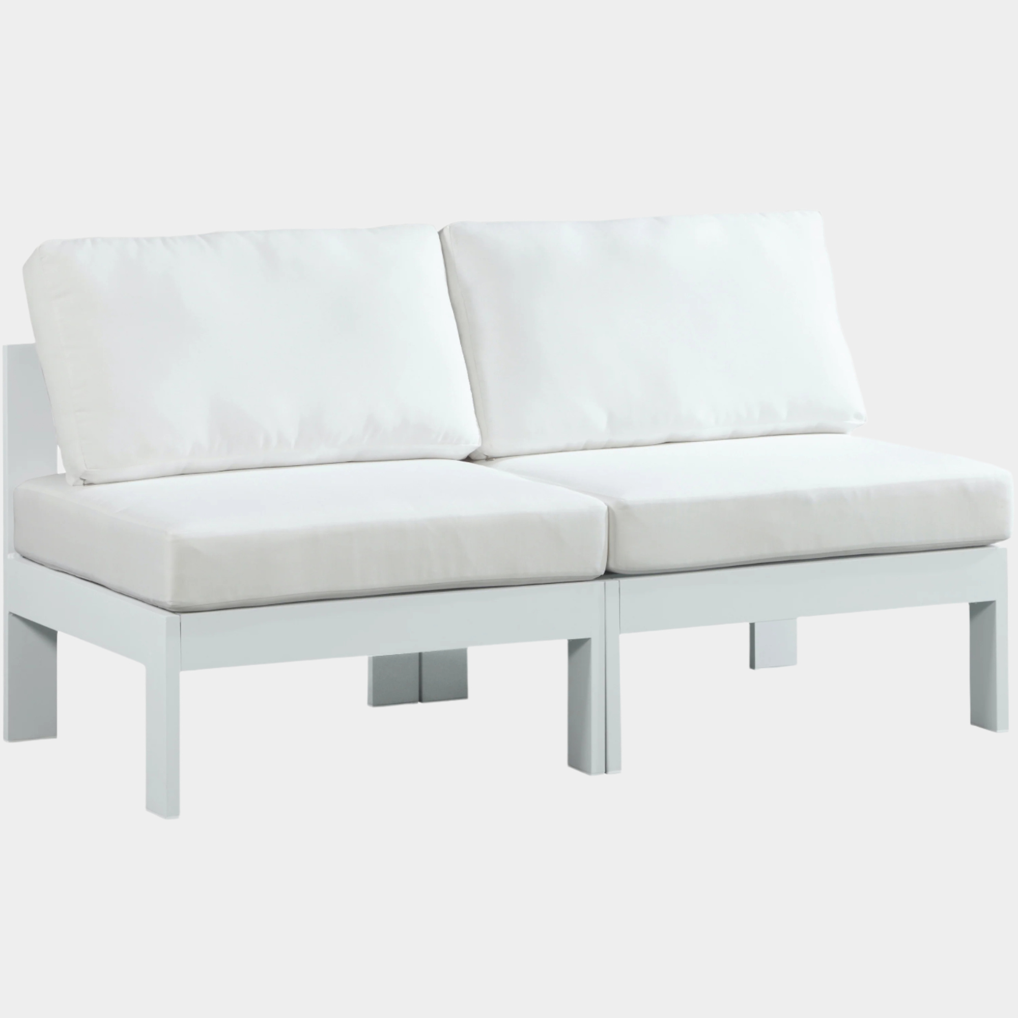 Chaise longue en tissu Orian Teddy