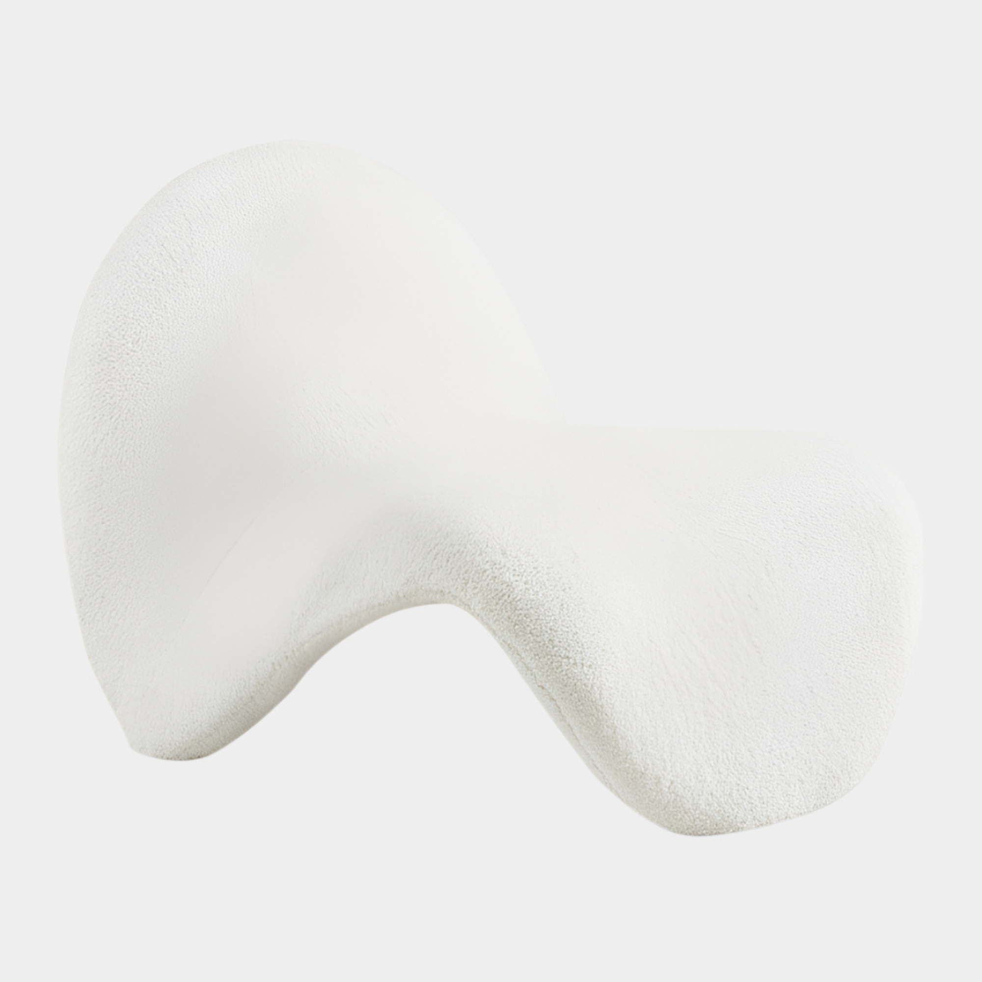 Fauteuil d'appoint rembourré en chenille Vivi