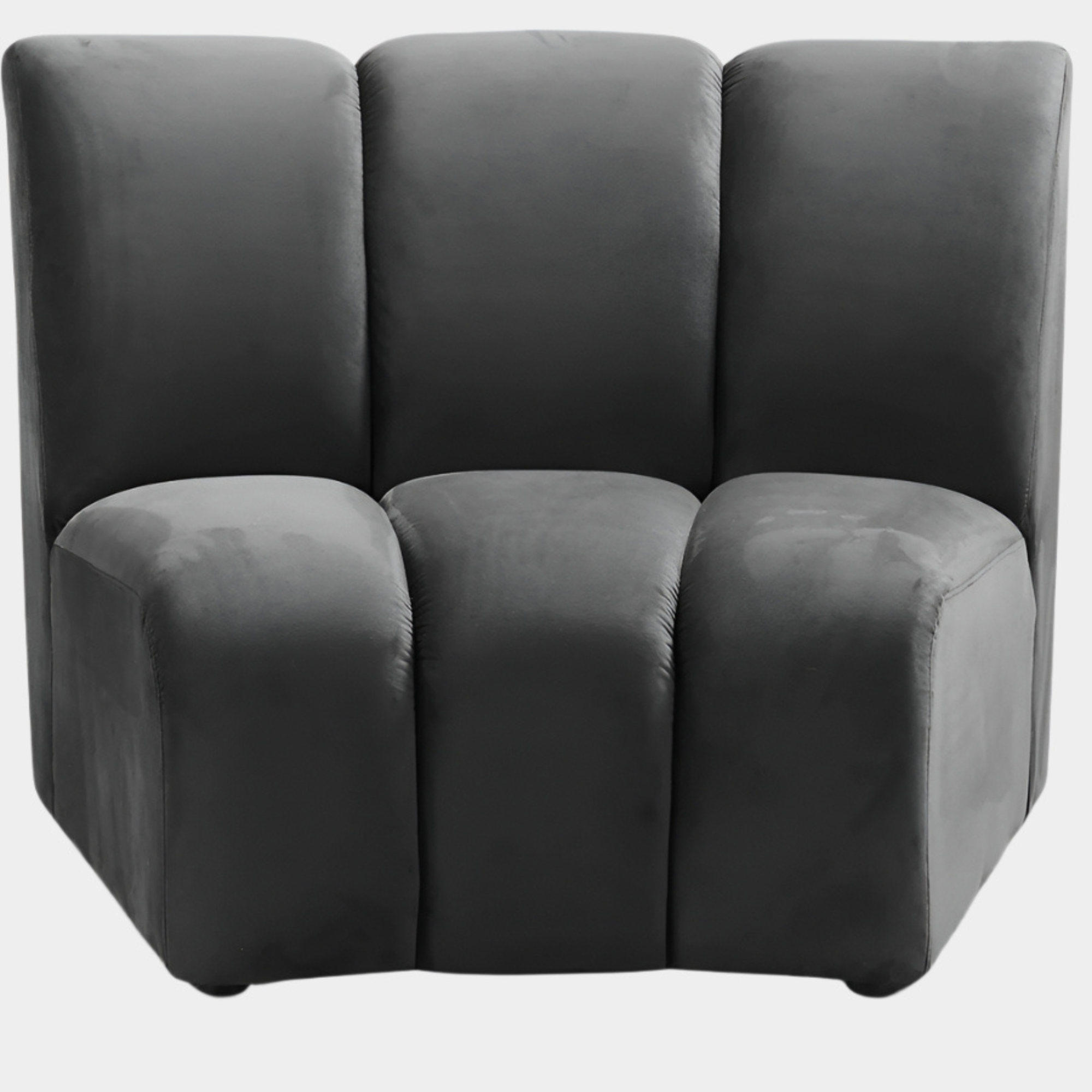 Infinity Velvet Upholstered Modular Chair